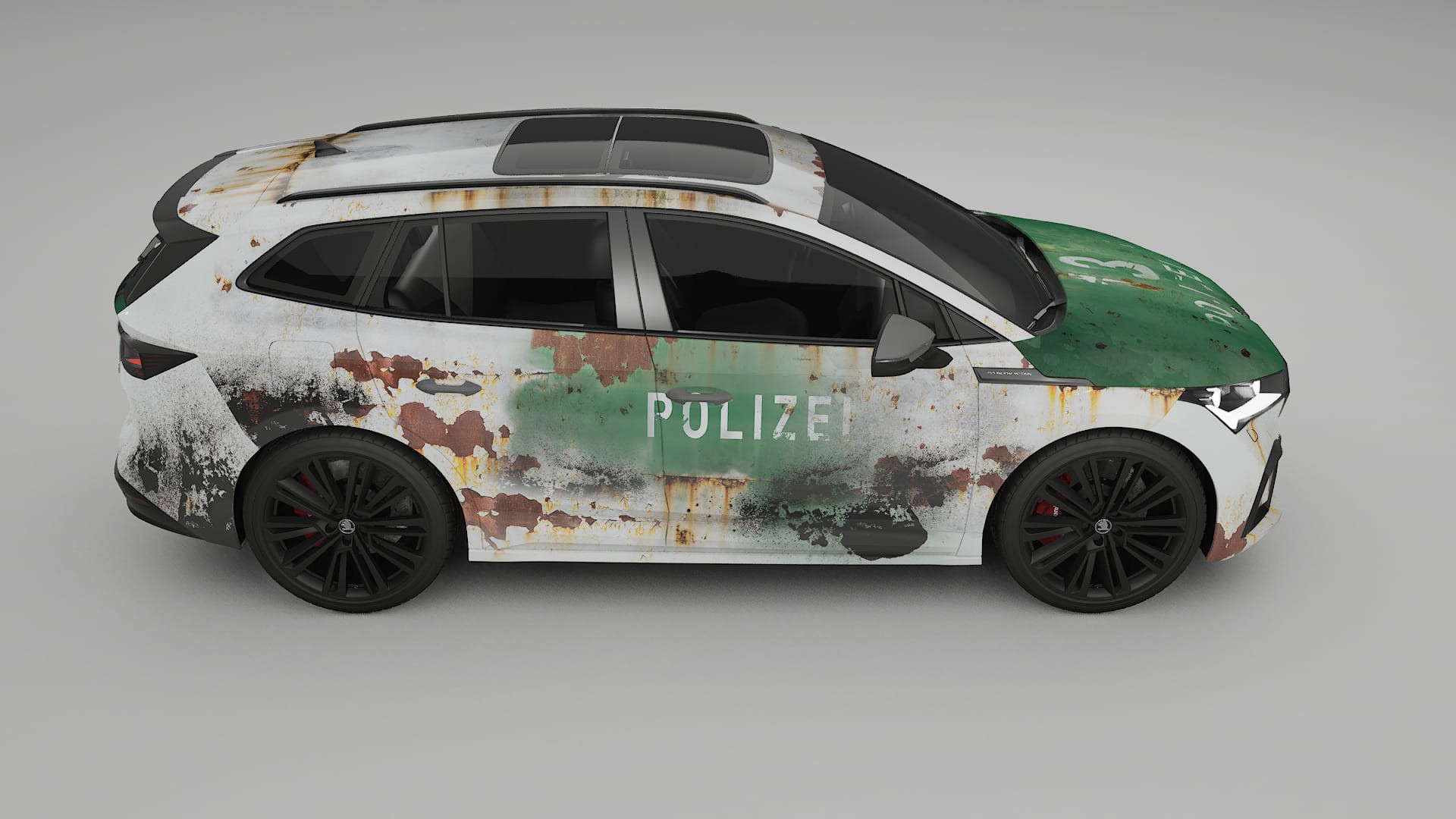 Škoda Enyaq MEB COBRA 11 – Kit Wrap PPF Personalizado em Filme de Poliuretano Imprimível