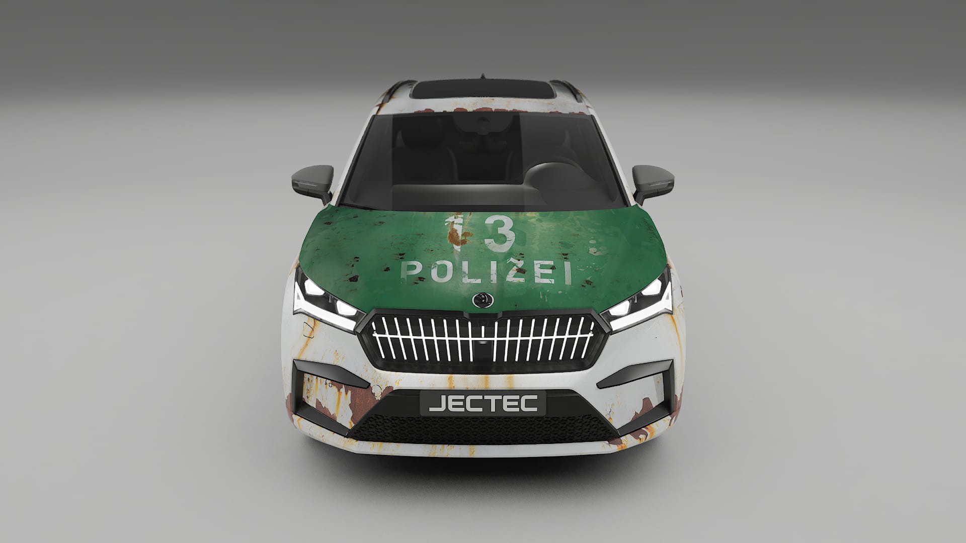 Škoda Enyaq MEB COBRA 11 – Kit Wrap PPF Personalizado em Filme de Poliuretano Imprimível