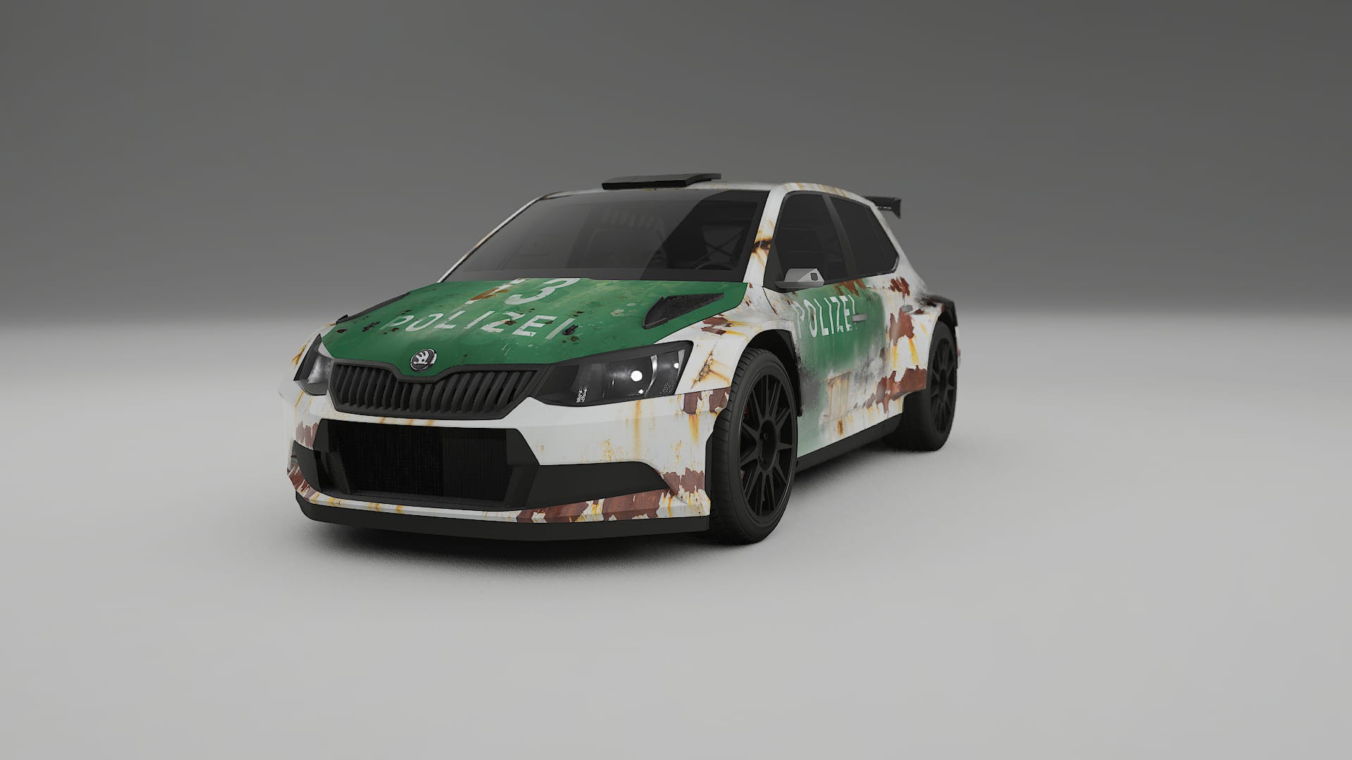 Škoda Fabia R5 6V COBRA 11 – Kit Wrap PPF Personalizado em Filme de Poliuretano Imprimível