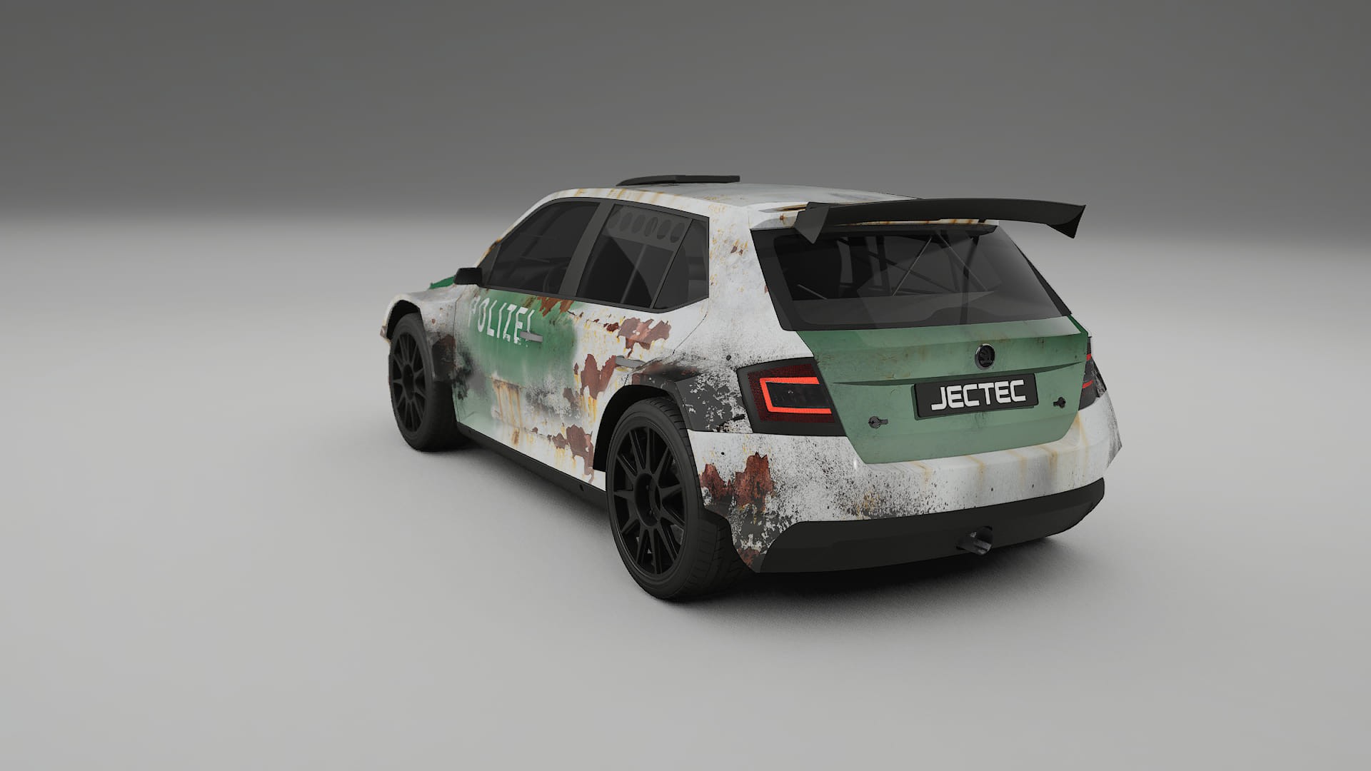 Škoda Fabia R5 6V COBRA 11 – Kit Wrap PPF Personalizado em Filme de Poliuretano Imprimível