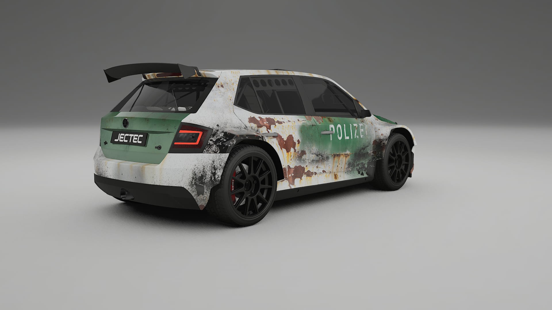Škoda Fabia R5 6V COBRA 11 – Kit Wrap PPF Personalizado em Filme de Poliuretano Imprimível