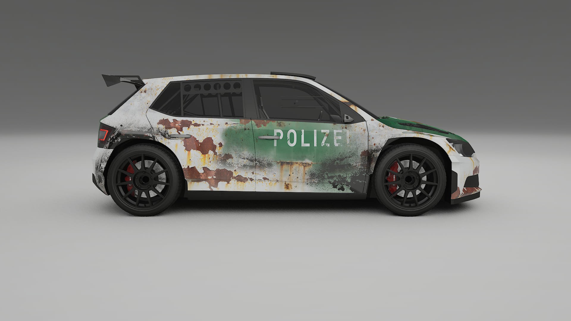 Škoda Fabia R5 6V COBRA 11 – Kit Wrap PPF Personalizado em Filme de Poliuretano Imprimível