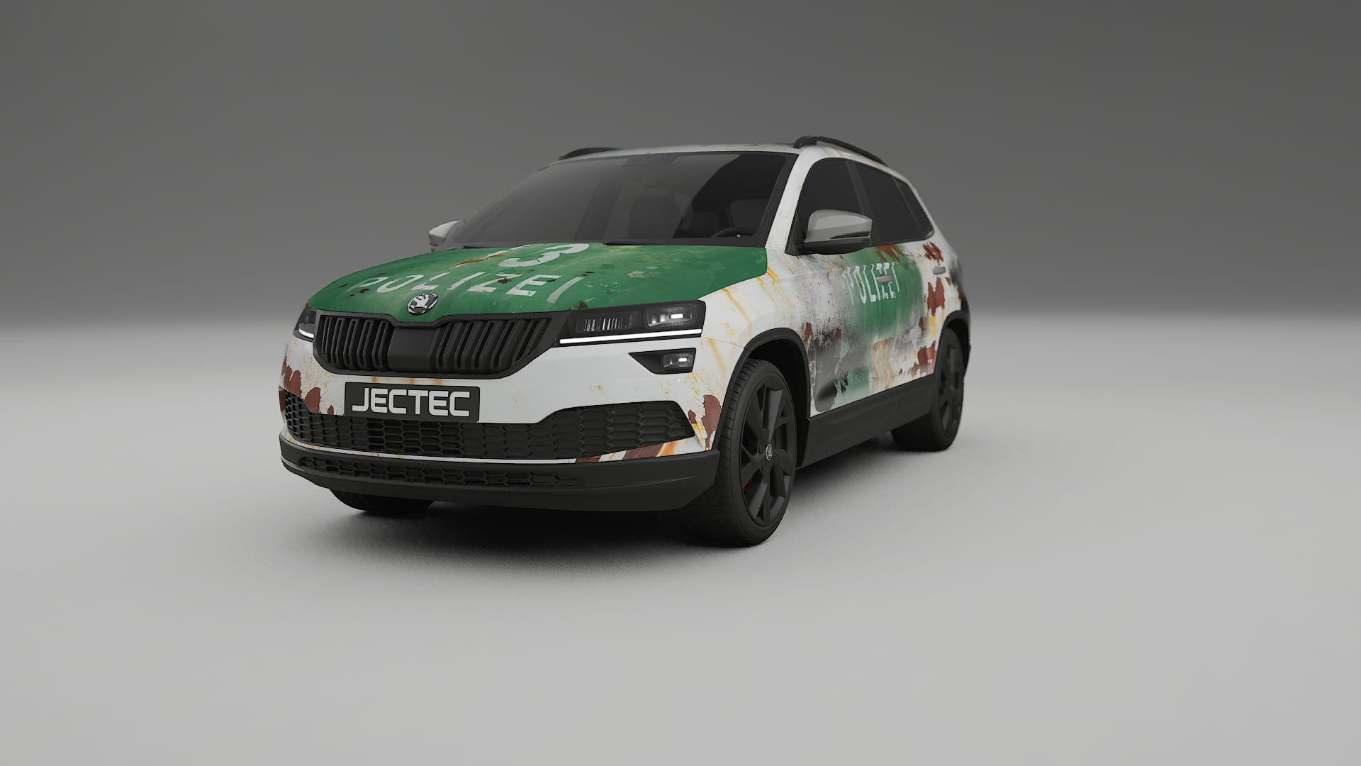 Škoda Karoq NU7 COBRA 11 – Kit Wrap PPF Personalizado em Filme de Poliuretano Imprimível