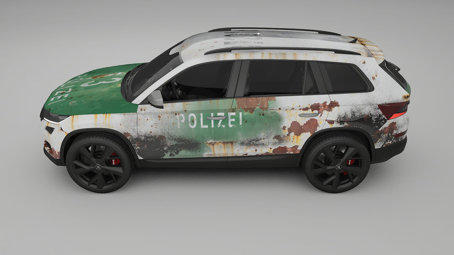 Škoda Kodiaq NS7 COBRA 11 – Kit Wrap PPF Personalizado em Filme de Poliuretano Imprimível