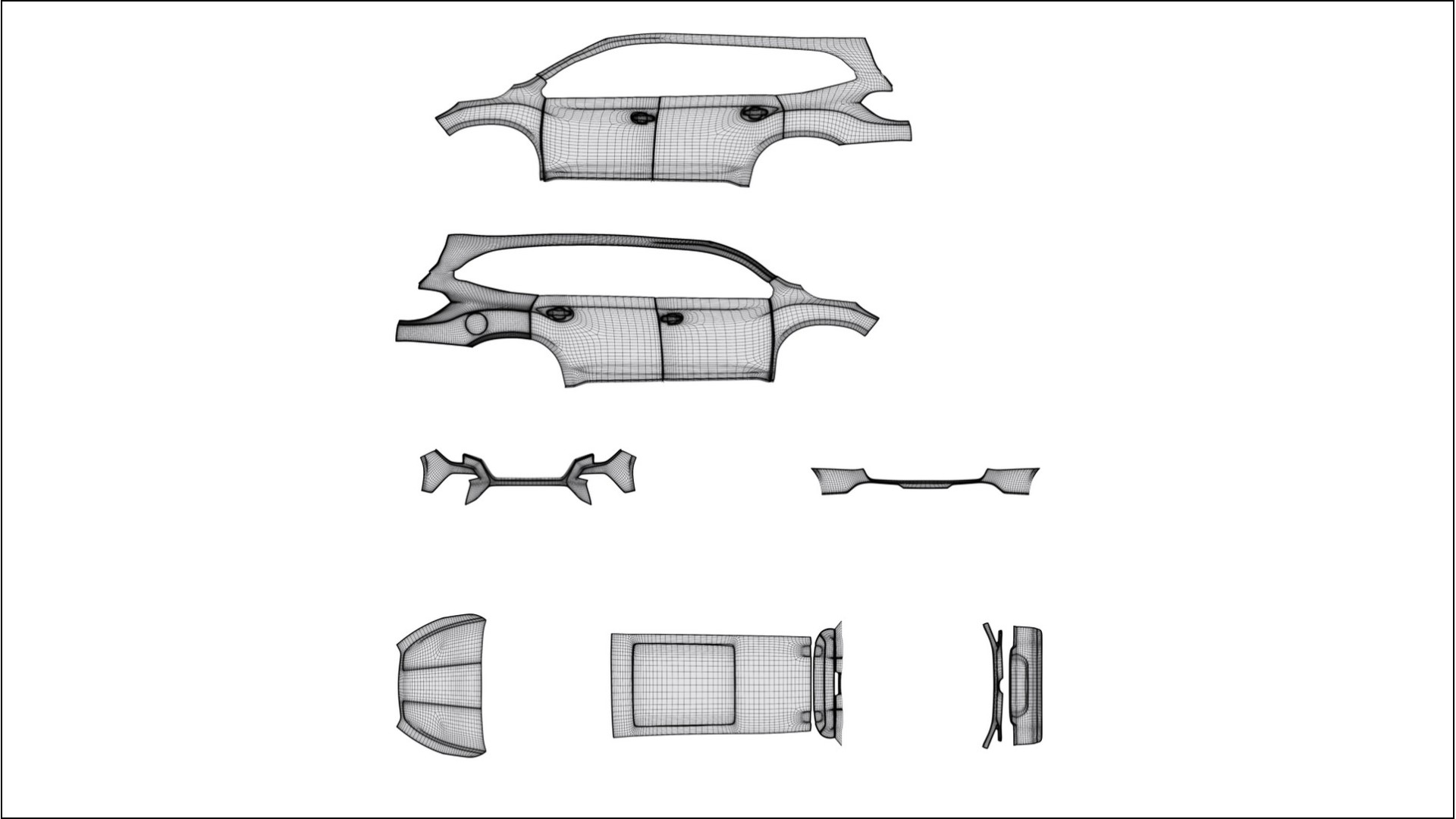 Subaru Ascent BT facelift LCI COBRA 11 – Kit Wrap PPF Personalizado em Filme de Poliuretano Imprimível 2