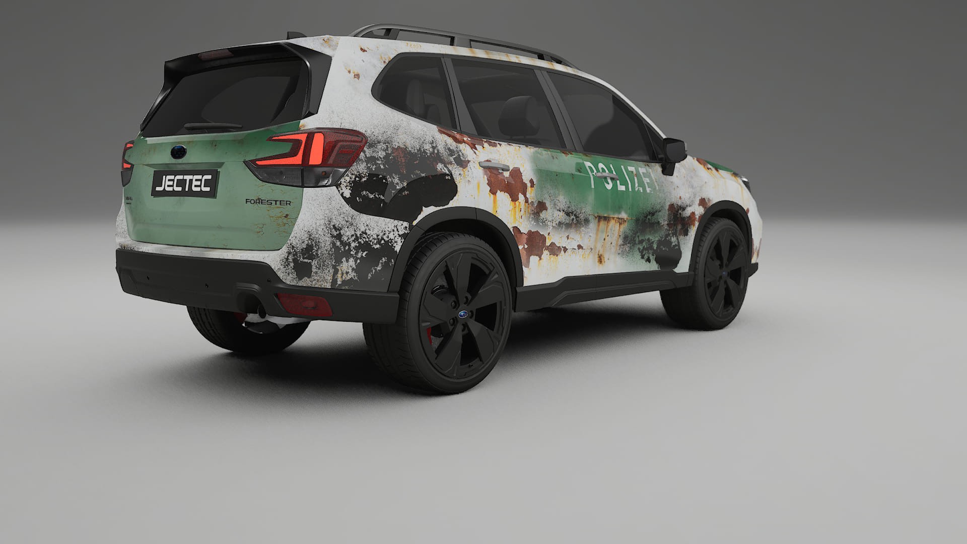 Subaru Forester V SK prefacelift pre-LCI COBRA 11 – Kit Wrap PPF Personalizado em Filme de Poliuretano Imprimível