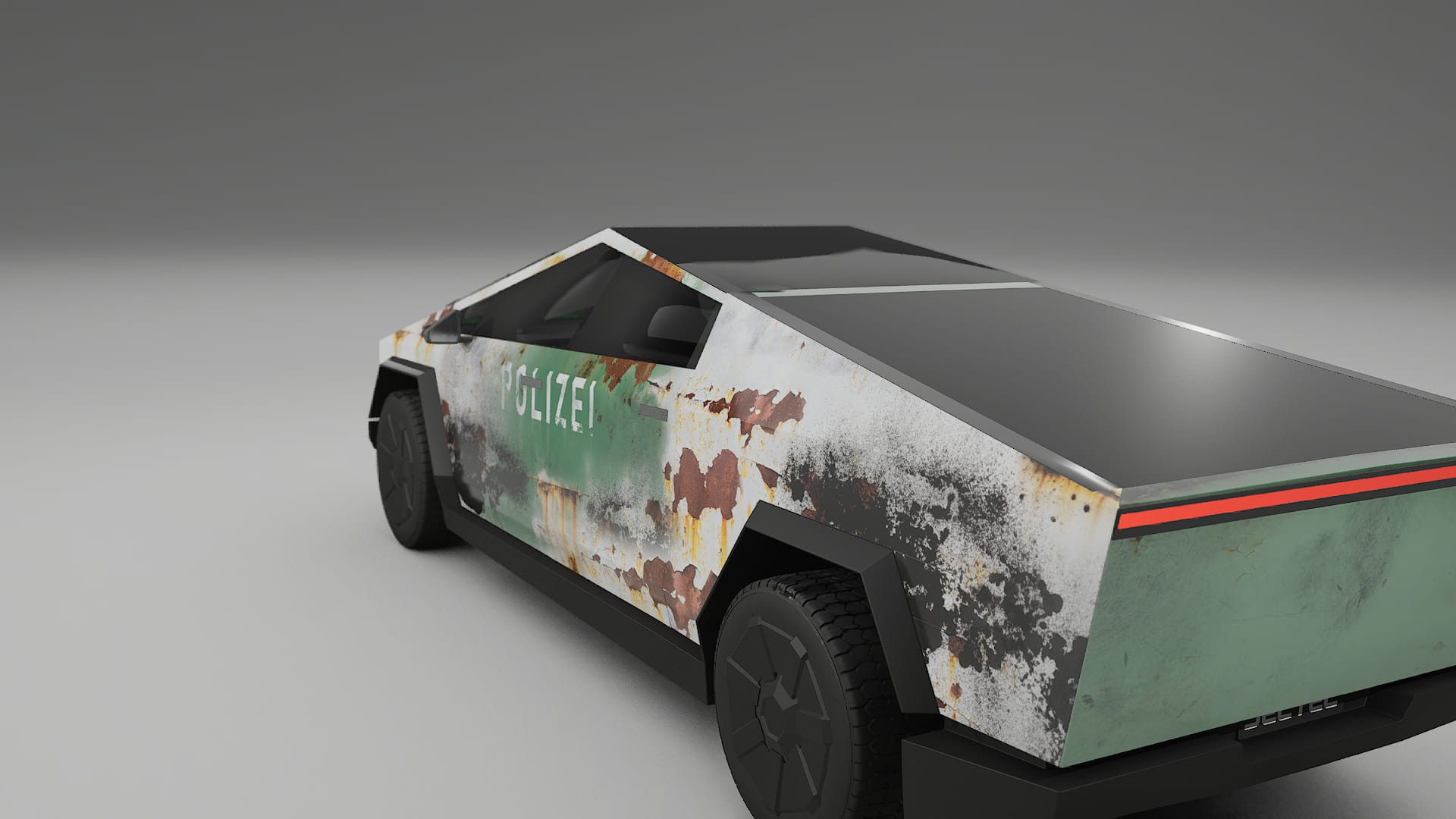 Tesla Cybertruck COBRA 11 – Kit Wrap PPF Personalizado em Filme de Poliuretano Imprimível