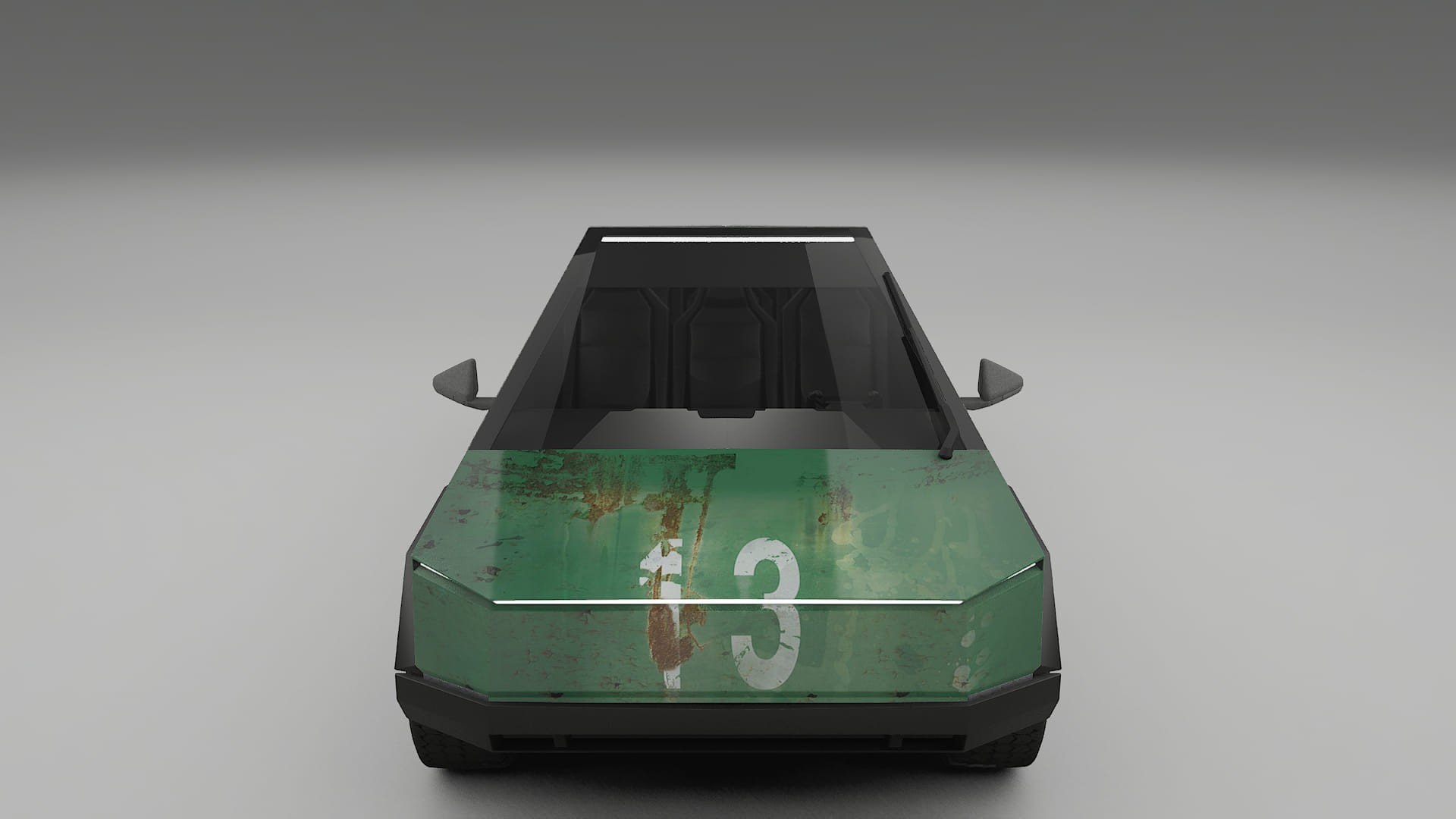 Tesla Cybertruck COBRA 11 – Kit Wrap PPF Personalizado em Filme de Poliuretano Imprimível