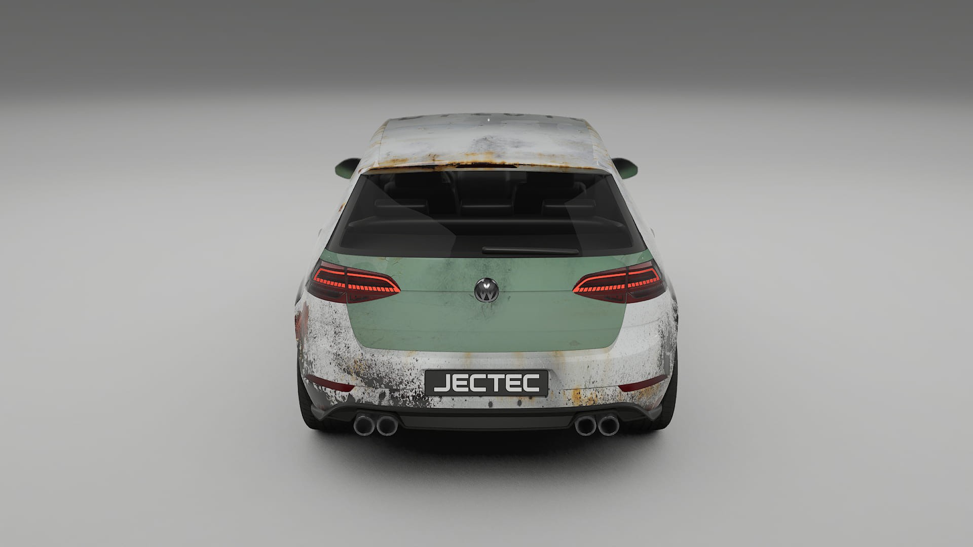 VW Golf Mk7 COBRA 11 – Kit Wrap PPF Personalizado em Filme de Poliuretano Imprimível