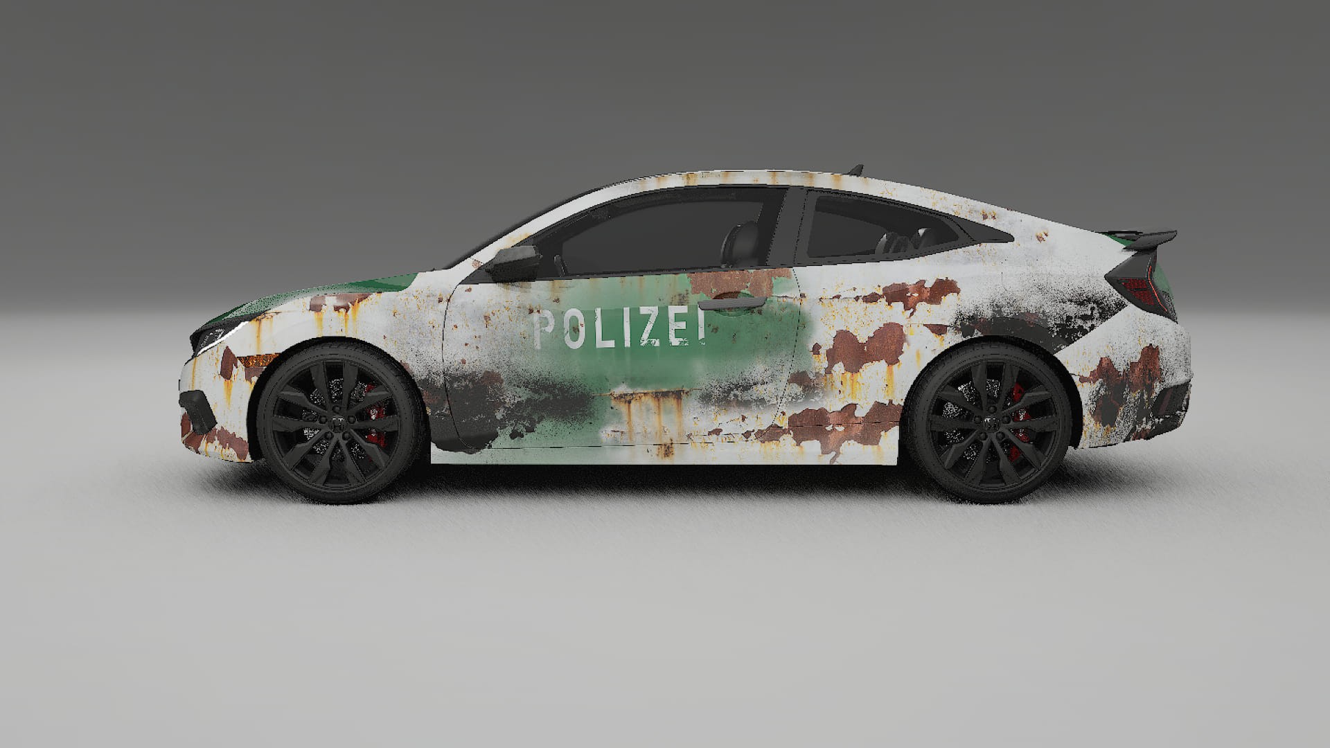 Honda Civic coupe prefacelift pre-LCI COBRA 11 – Kit Wrap PPF Personalizado em Filme de Poliuretano Imprimível