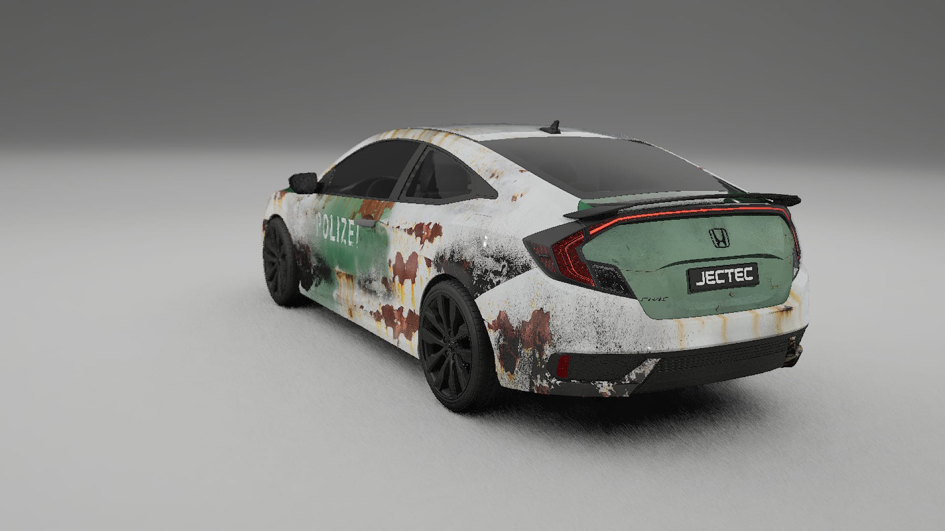 Honda Civic coupe prefacelift pre-LCI COBRA 11 – Kit Wrap PPF Personalizado em Filme de Poliuretano Imprimível