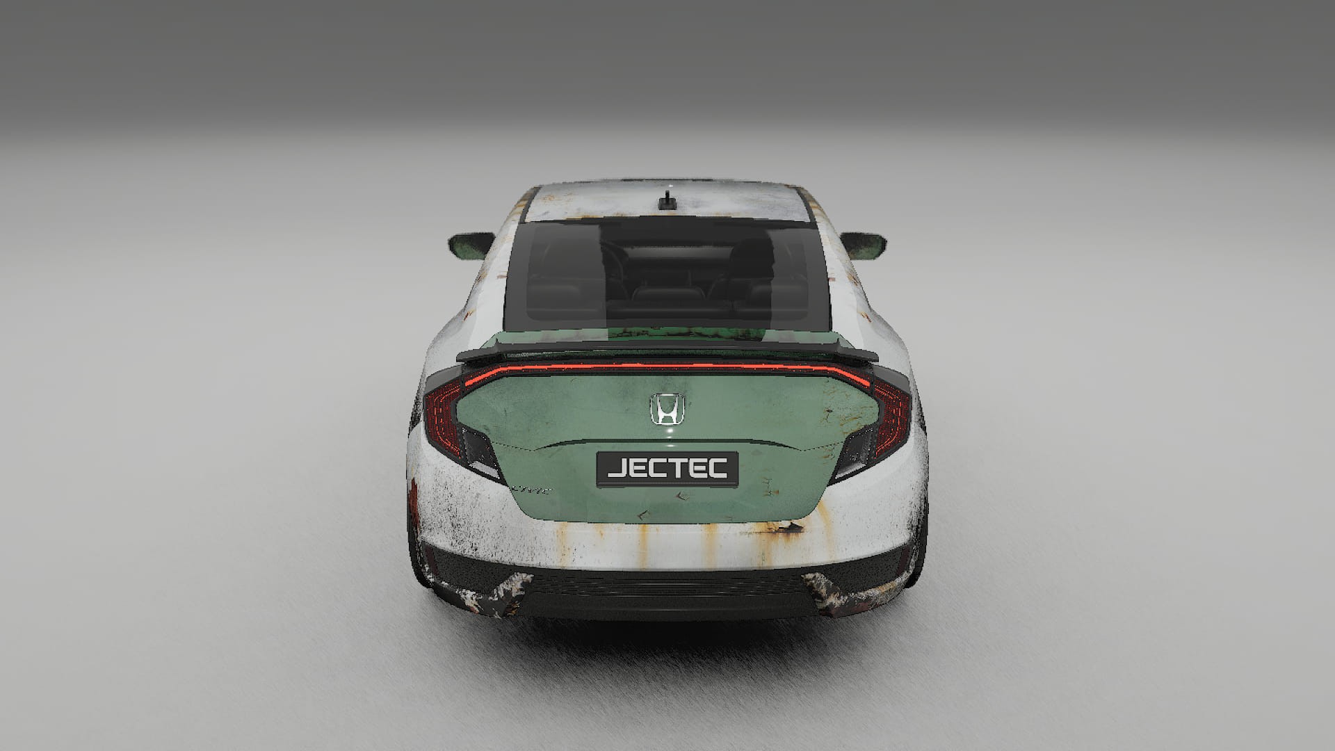 Honda Civic coupe prefacelift pre-LCI COBRA 11 – Kit Wrap PPF Personalizado em Filme de Poliuretano Imprimível