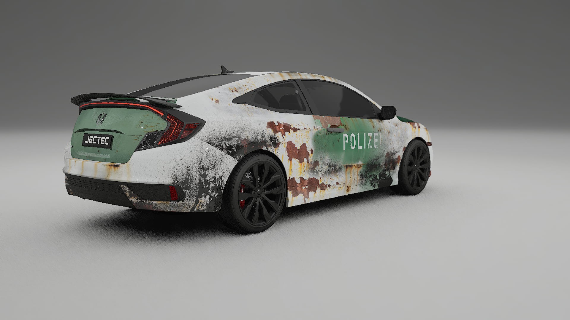 Honda Civic coupe prefacelift pre-LCI COBRA 11 – Kit Wrap PPF Personalizado em Filme de Poliuretano Imprimível