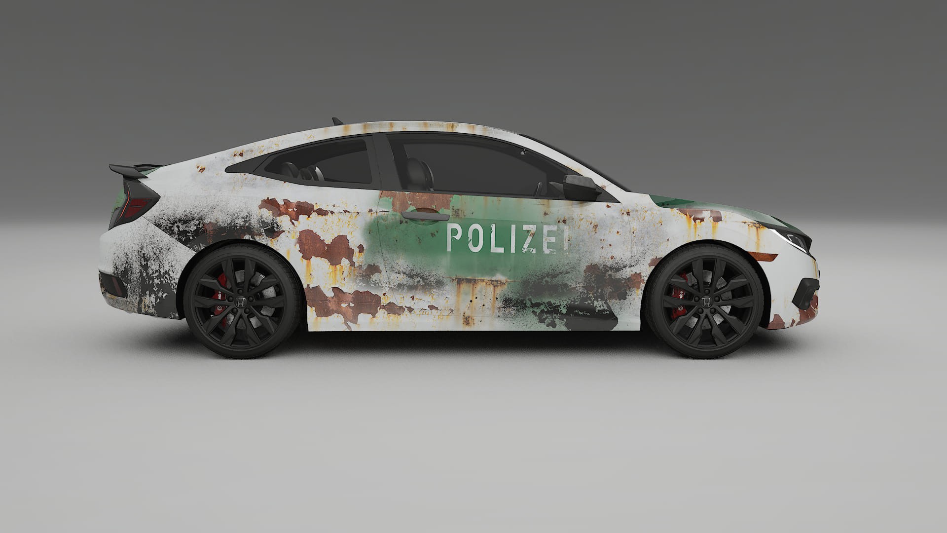 Honda Civic coupe prefacelift pre-LCI COBRA 11 – Kit Wrap PPF Personalizado em Filme de Poliuretano Imprimível