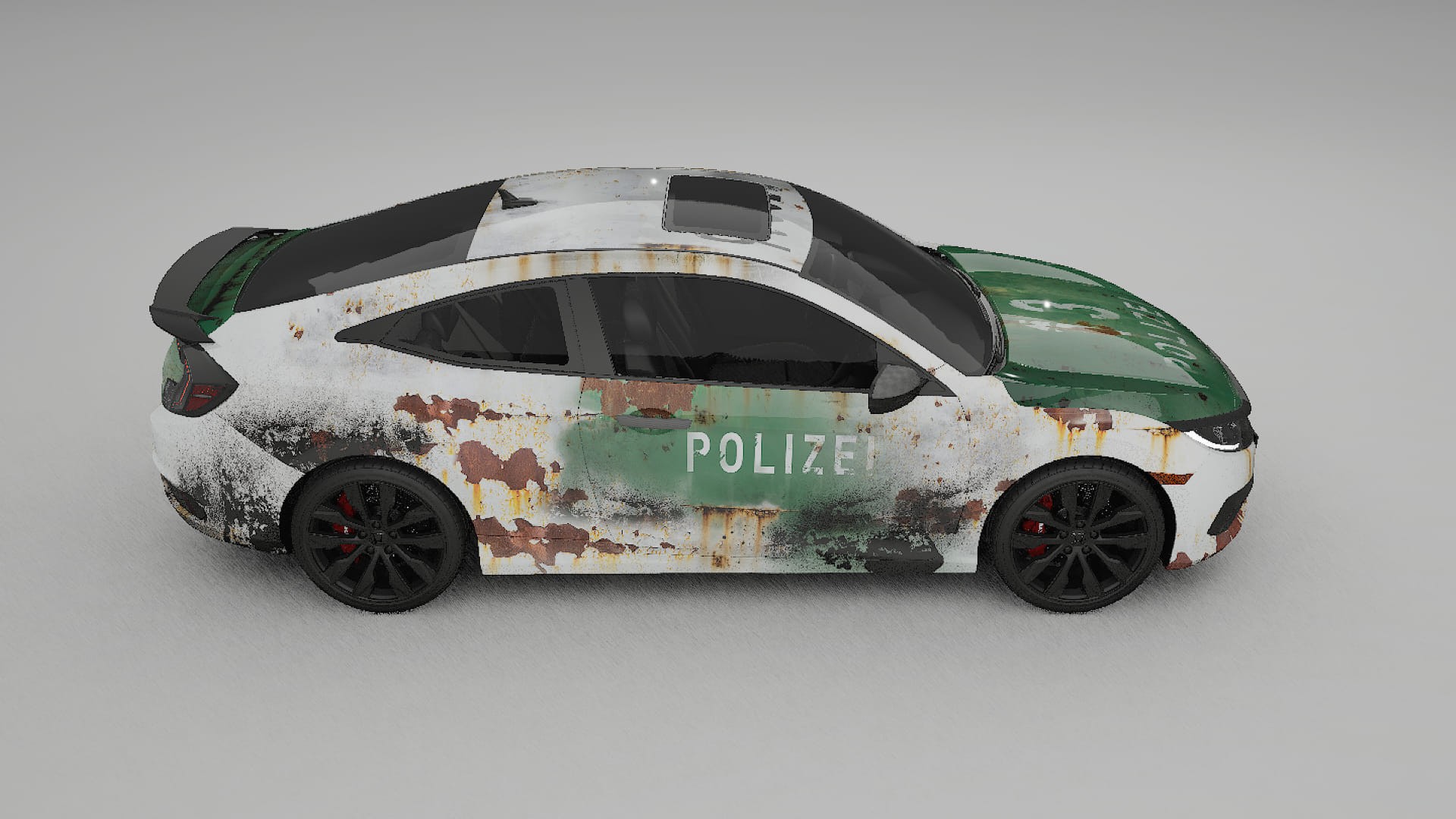 Honda Civic coupe prefacelift pre-LCI COBRA 11 – Kit Wrap PPF Personalizado em Filme de Poliuretano Imprimível