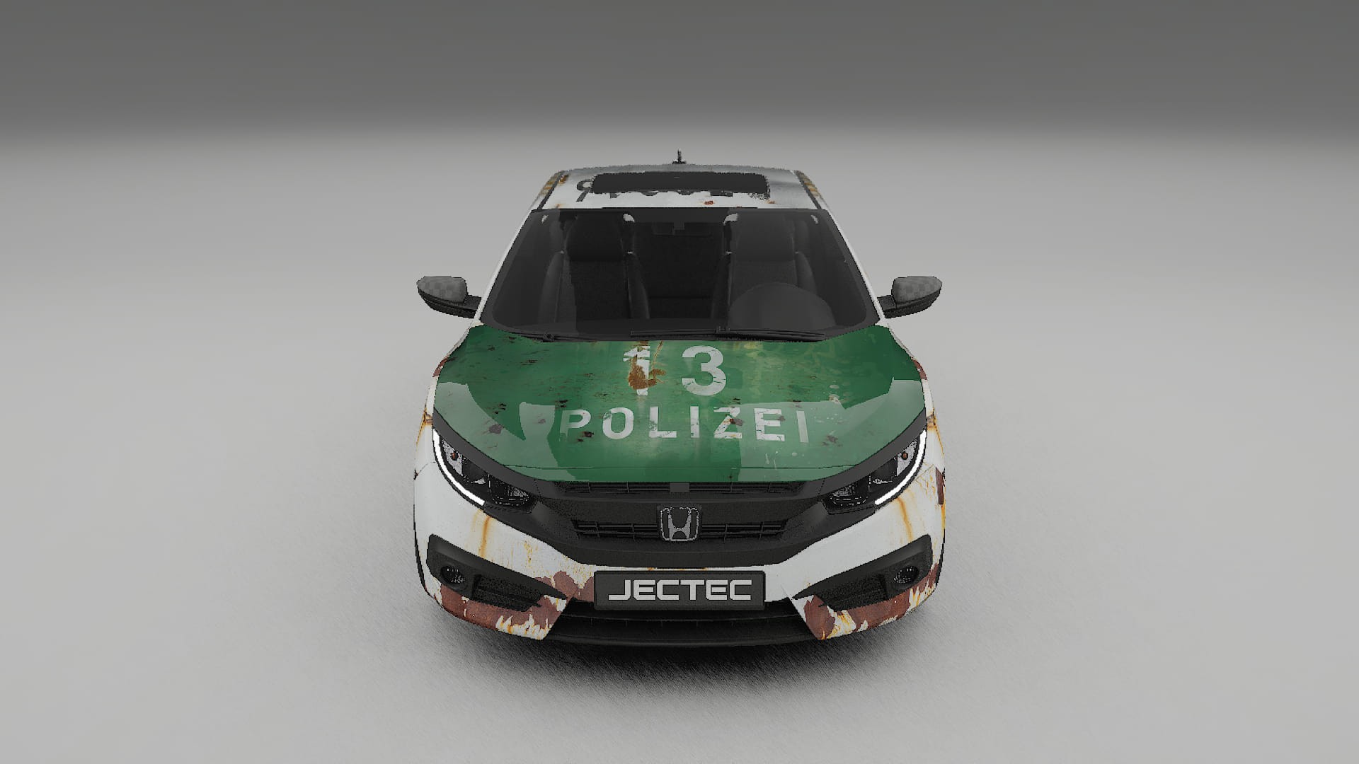 Honda Civic coupe prefacelift pre-LCI COBRA 11 – Kit Wrap PPF Personalizado em Filme de Poliuretano Imprimível