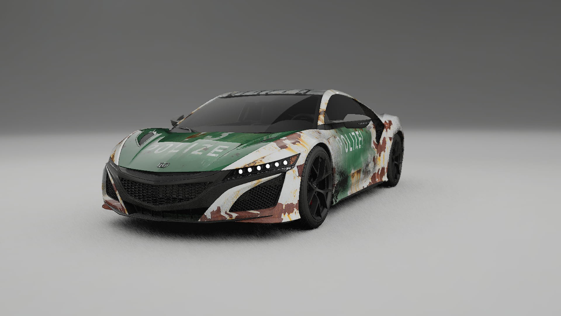 Honda NSX prefacelift pre-LCI COBRA 11 – Kit Wrap PPF Personalizado em Filme de Poliuretano Imprimível