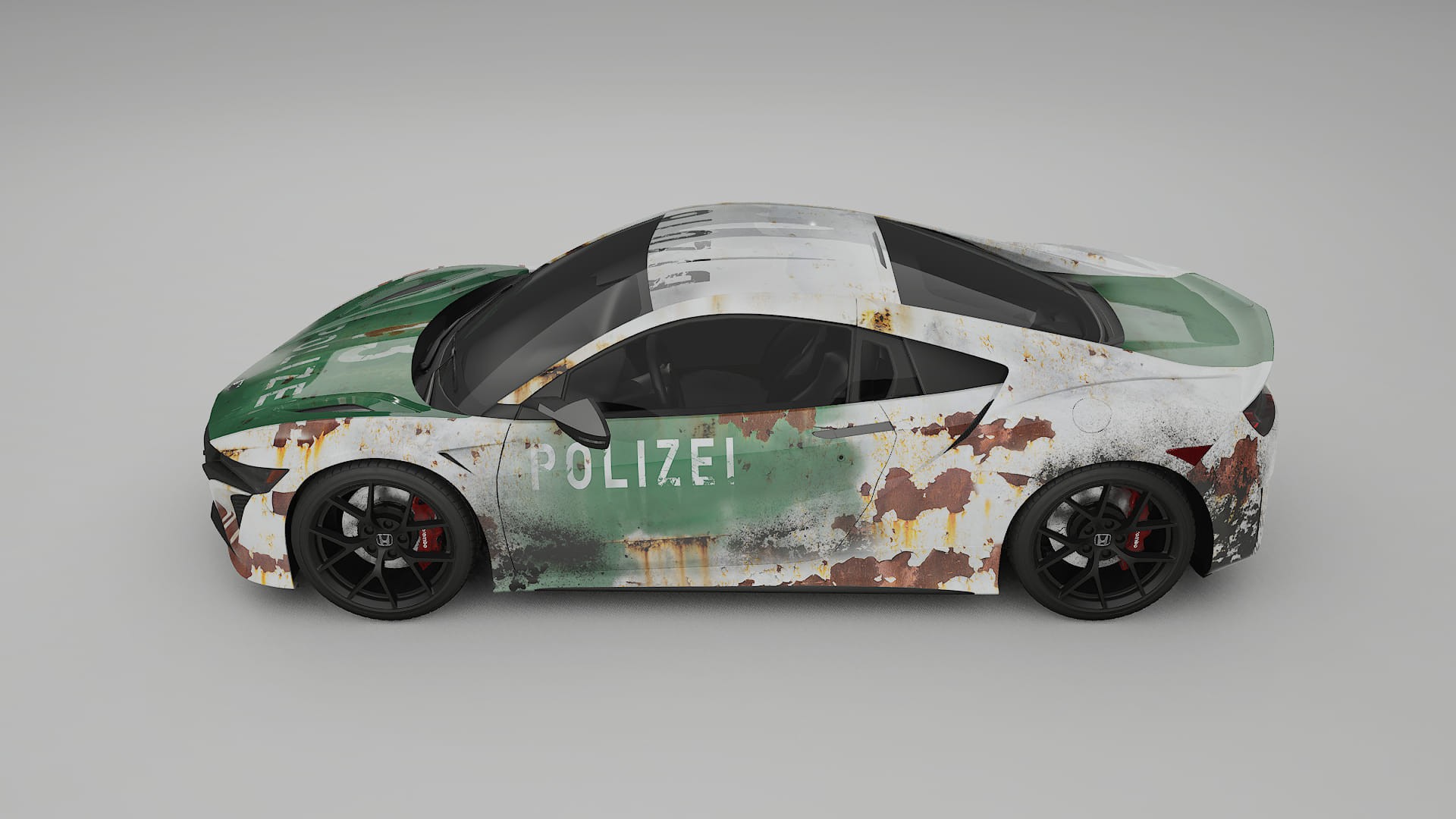 Honda NSX prefacelift pre-LCI COBRA 11 – Kit Wrap PPF Personalizado em Filme de Poliuretano Imprimível