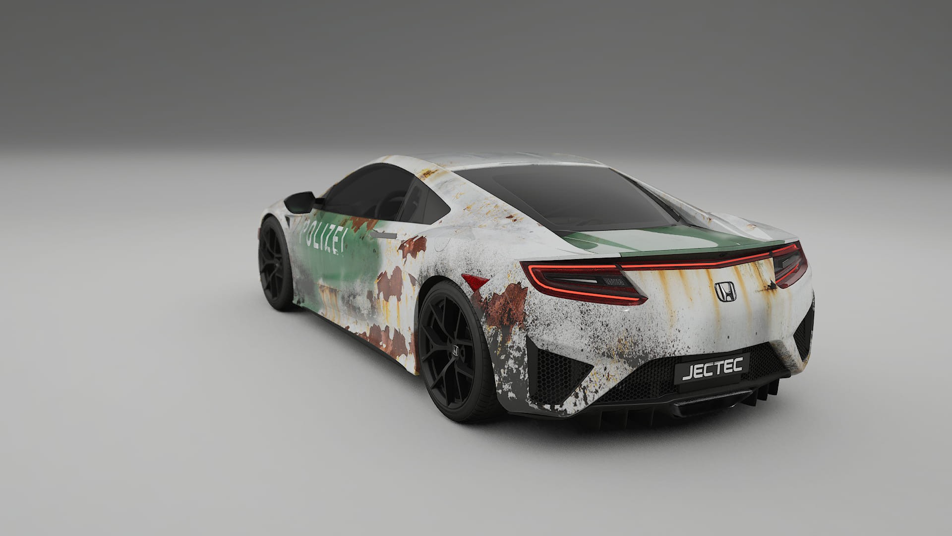 Honda NSX prefacelift pre-LCI COBRA 11 – Kit Wrap PPF Personalizado em Filme de Poliuretano Imprimível