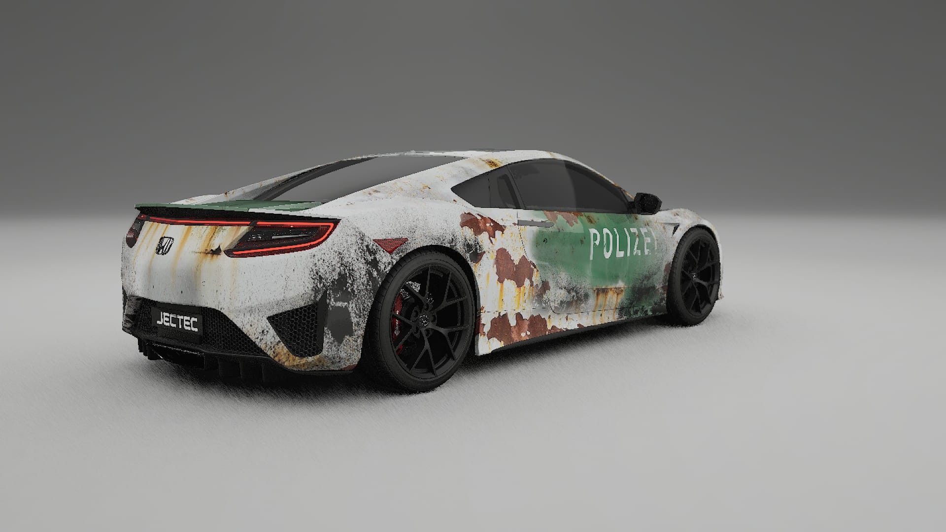Honda NSX prefacelift pre-LCI COBRA 11 – Kit Wrap PPF Personalizado em Filme de Poliuretano Imprimível