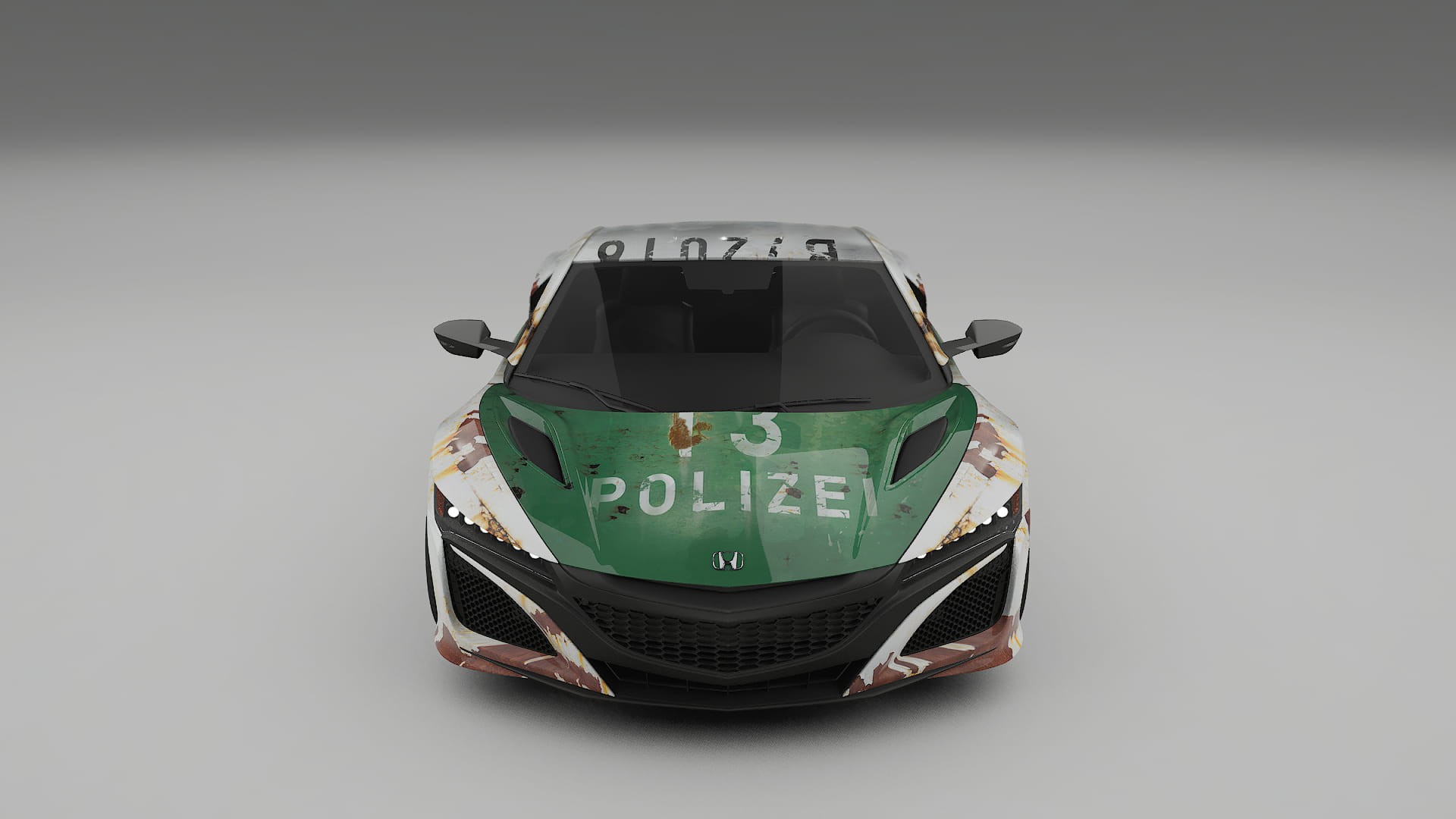 Honda NSX prefacelift pre-LCI COBRA 11 – Kit Wrap PPF Personalizado em Filme de Poliuretano Imprimível