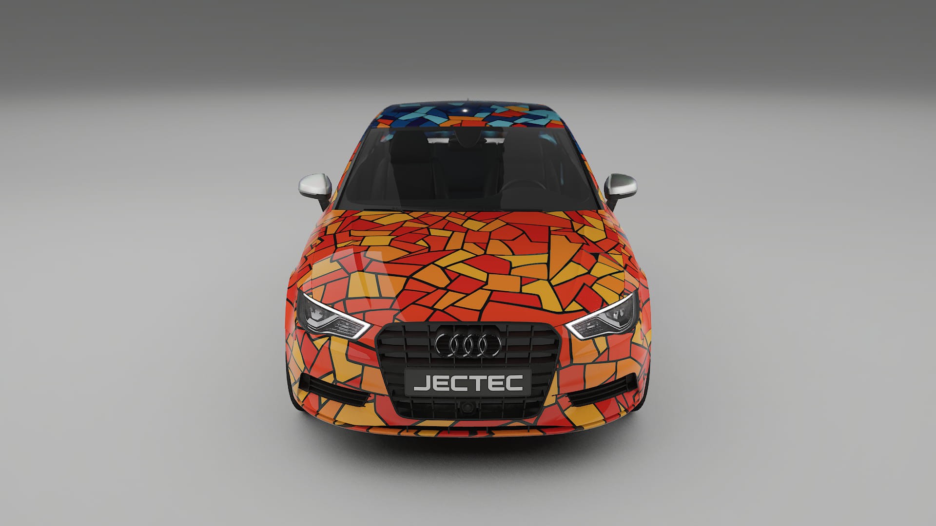 Audi A3 8V sedan prefacelift pre-LCI BARCELONA – Kit Wrap PPF Personalizado em Filme de Poliuretano Imprimível