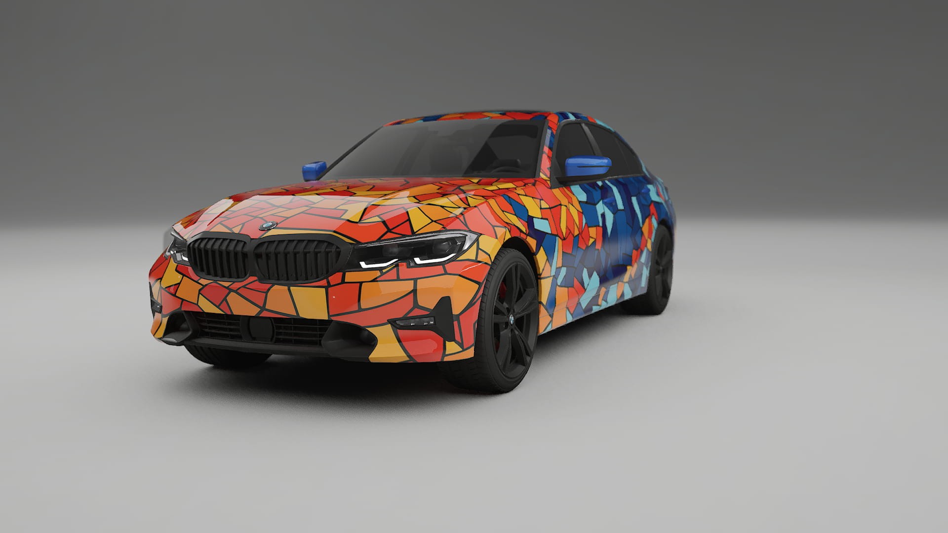 BMW 3 G20 prefacelift pre-LCI BARCELONA – Kit Wrap PPF Personalizado em Filme de Poliuretano Imprimível