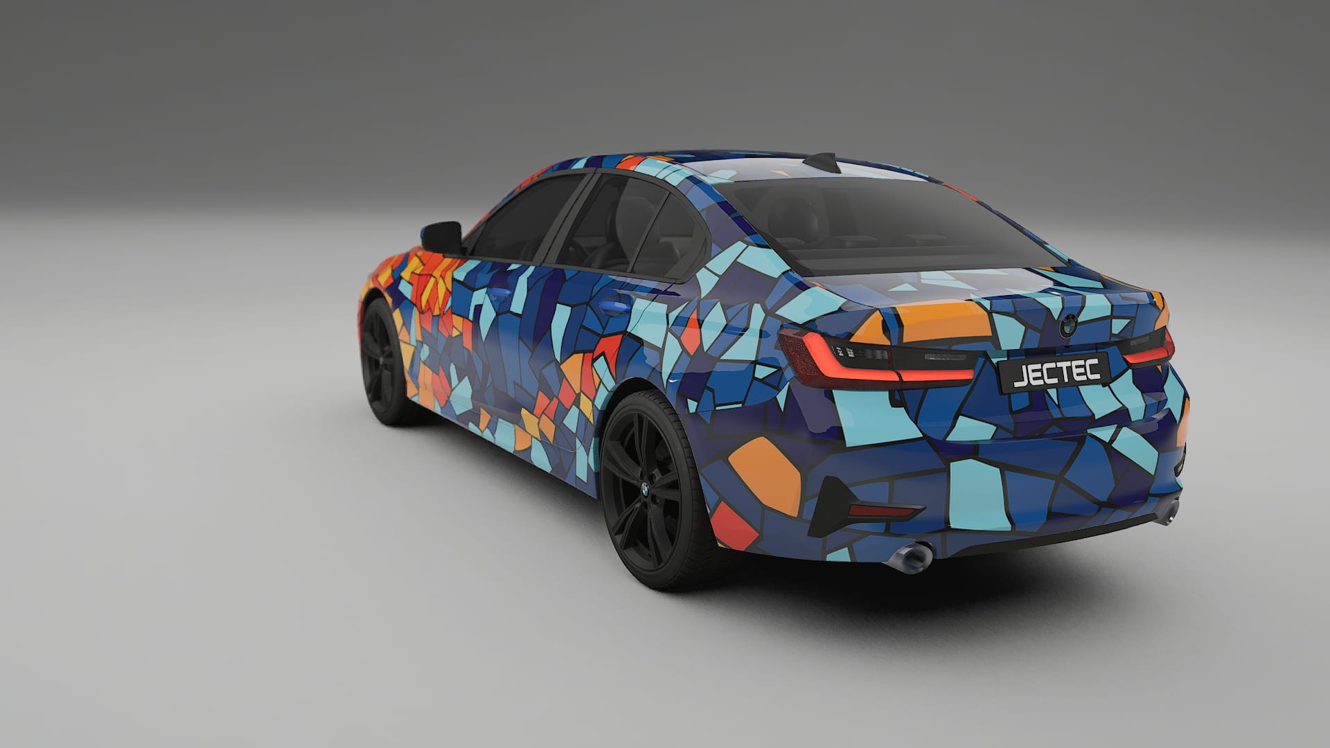 BMW 3 G20 prefacelift pre-LCI BARCELONA – Kit Wrap PPF Personalizado em Filme de Poliuretano Imprimível