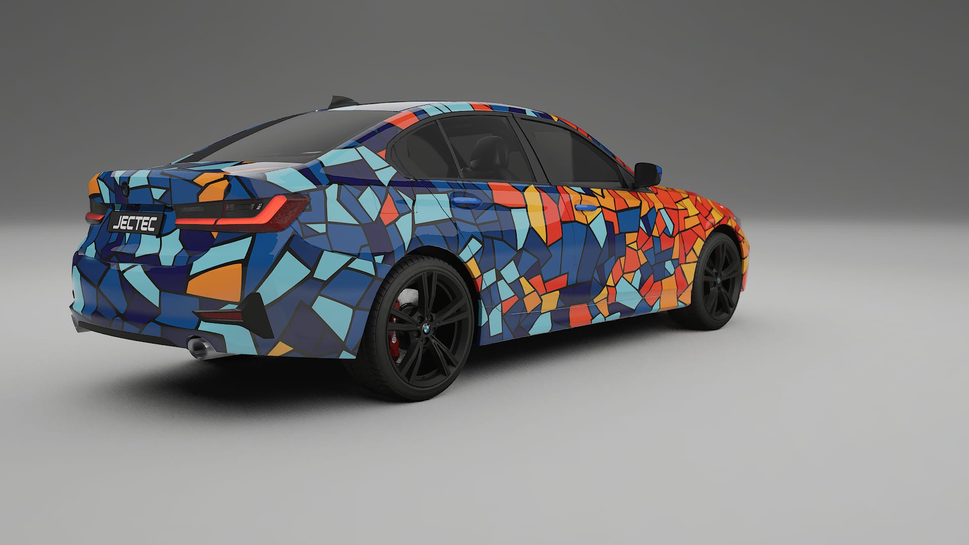 BMW 3 G20 prefacelift pre-LCI BARCELONA – Kit Wrap PPF Personalizado em Filme de Poliuretano Imprimível