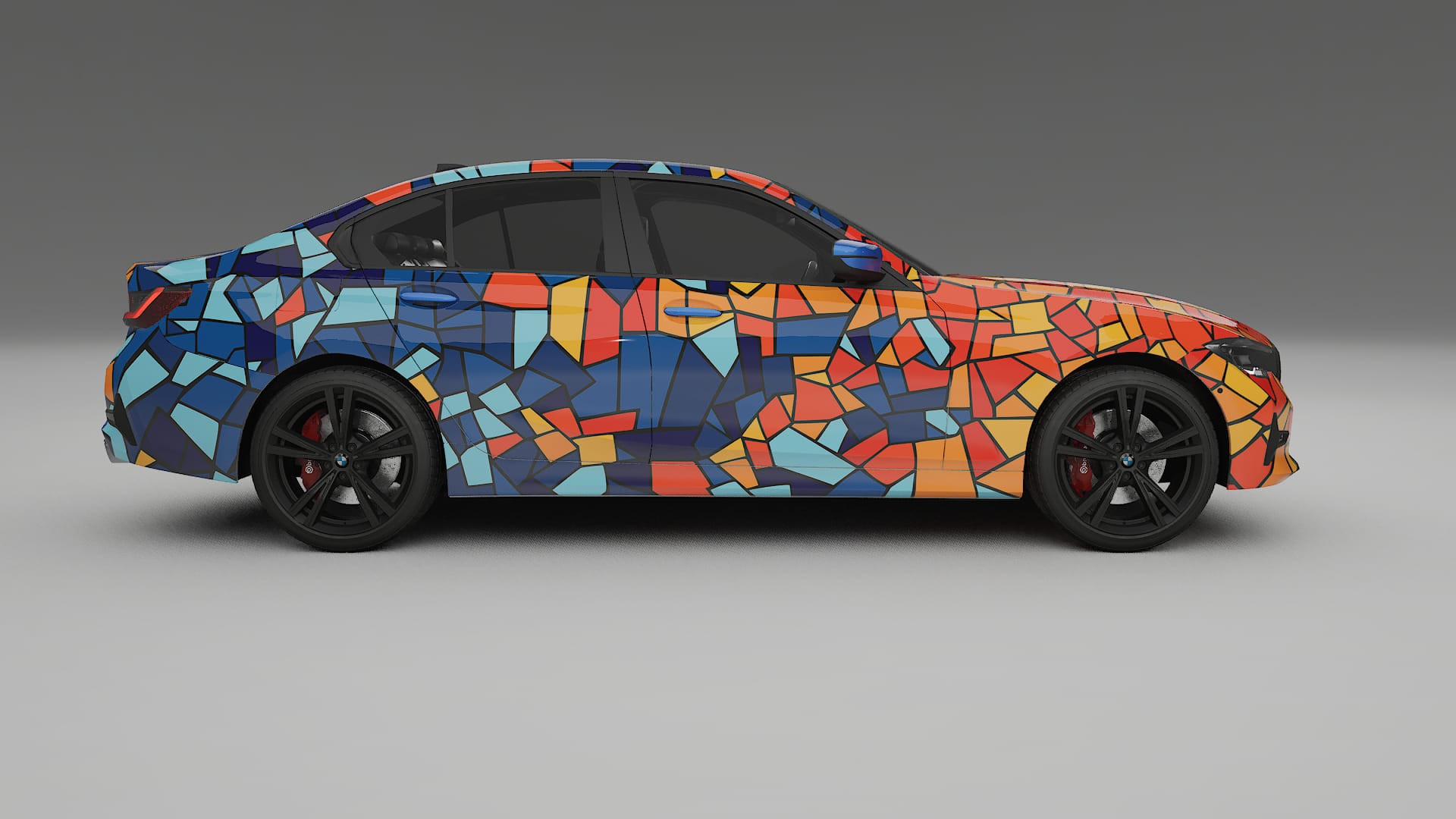 BMW 3 G20 prefacelift pre-LCI BARCELONA – Kit Wrap PPF Personalizado em Filme de Poliuretano Imprimível