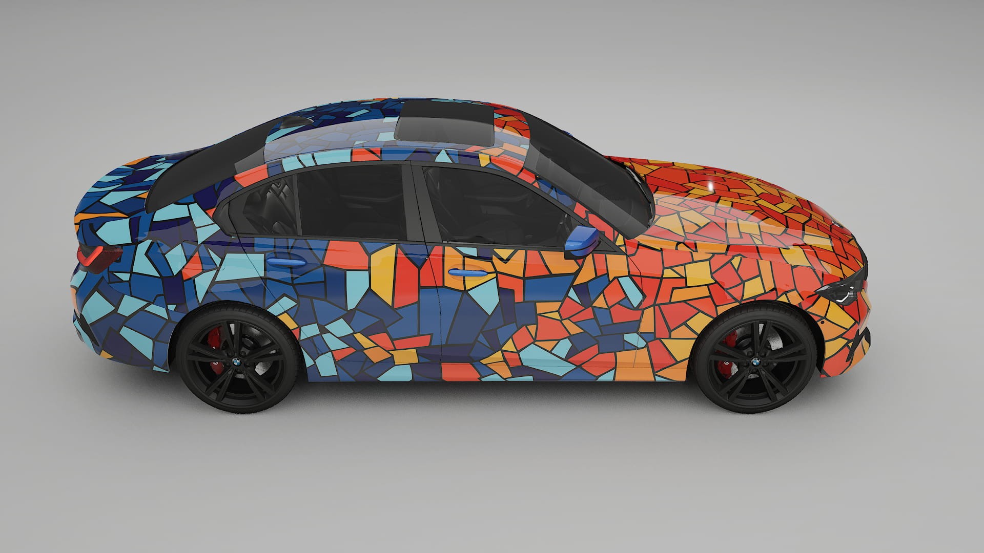 BMW 3 G20 prefacelift pre-LCI BARCELONA – Kit Wrap PPF Personalizado em Filme de Poliuretano Imprimível