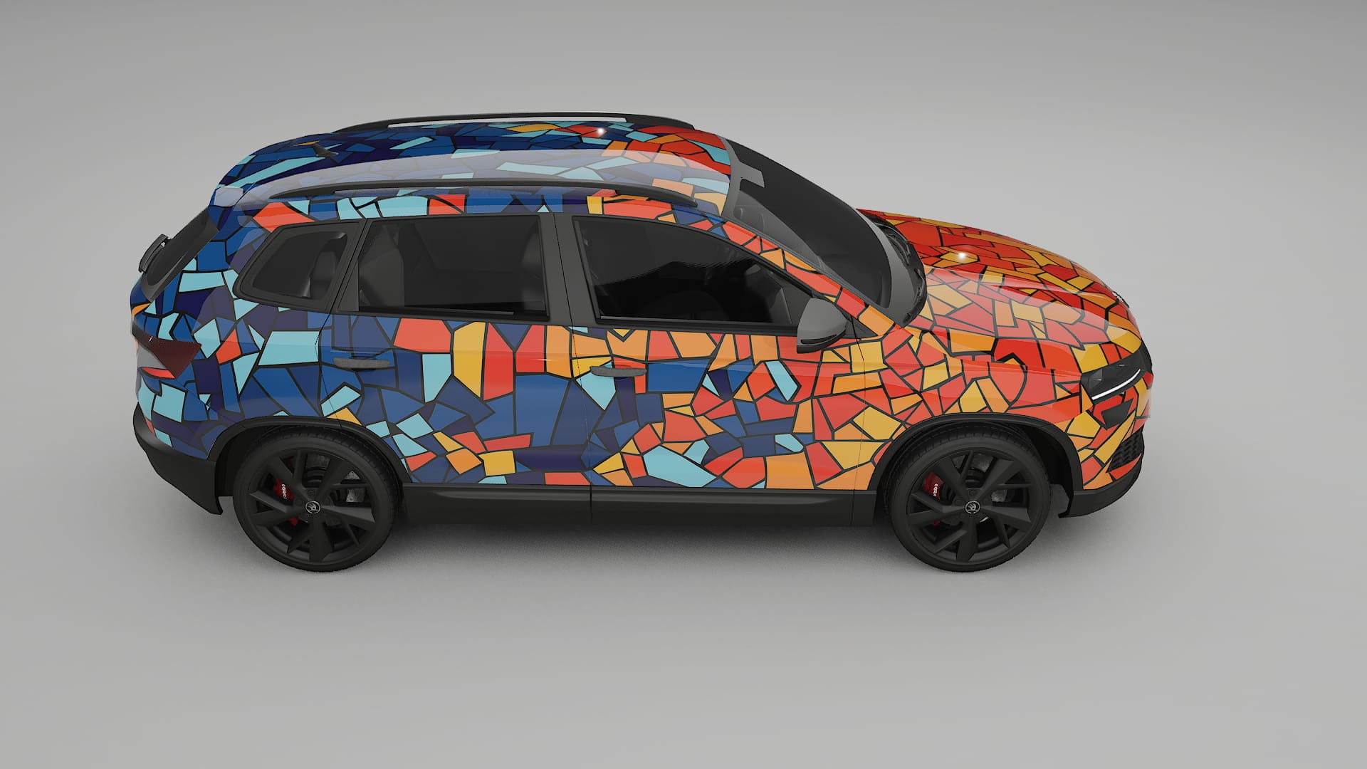 Škoda Karoq NU7 BARCELONA – Kit Wrap PPF Personalizado em Filme de Poliuretano Imprimível