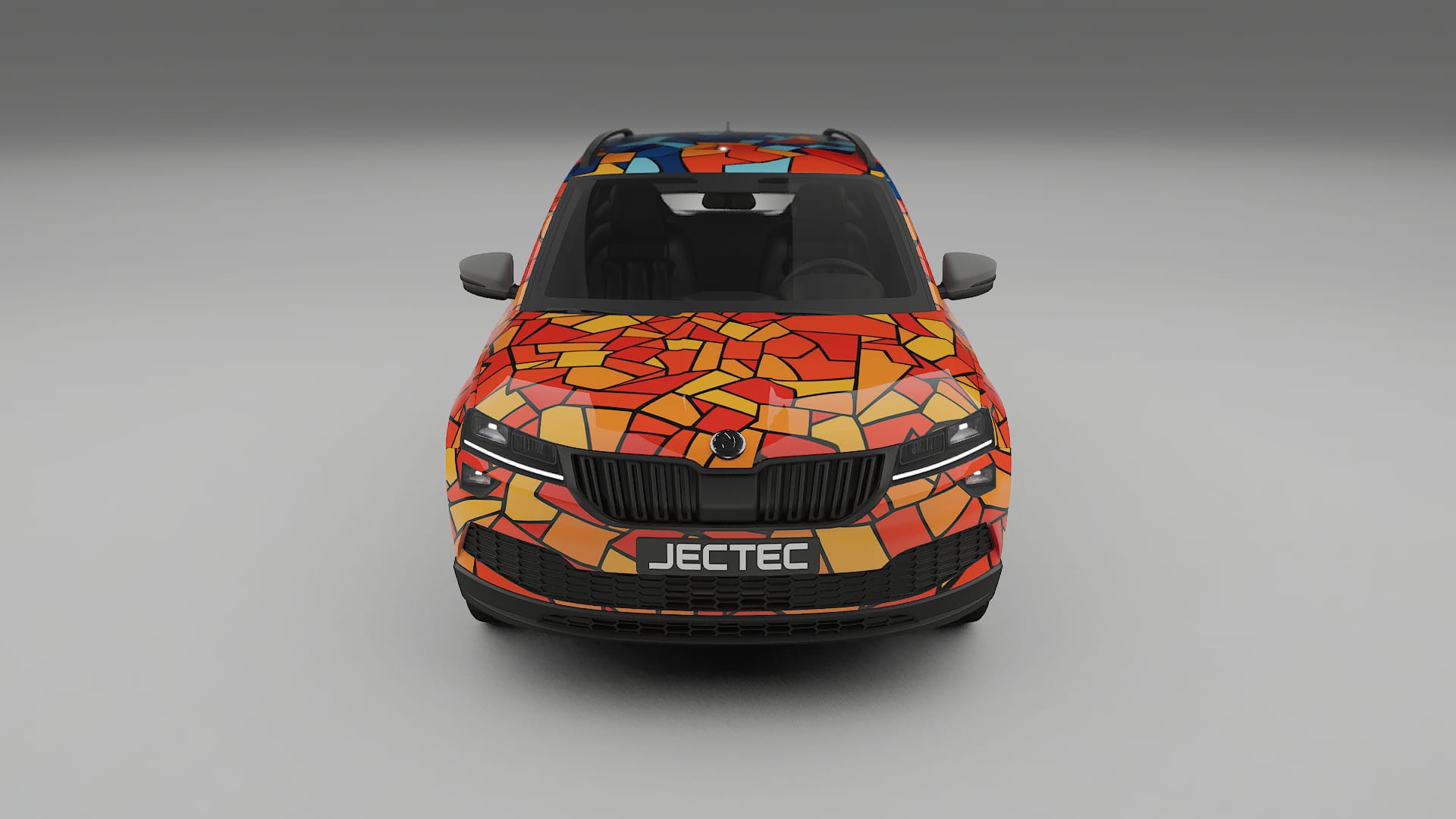 Škoda Karoq NU7 BARCELONA – Kit Wrap PPF Personalizado em Filme de Poliuretano Imprimível