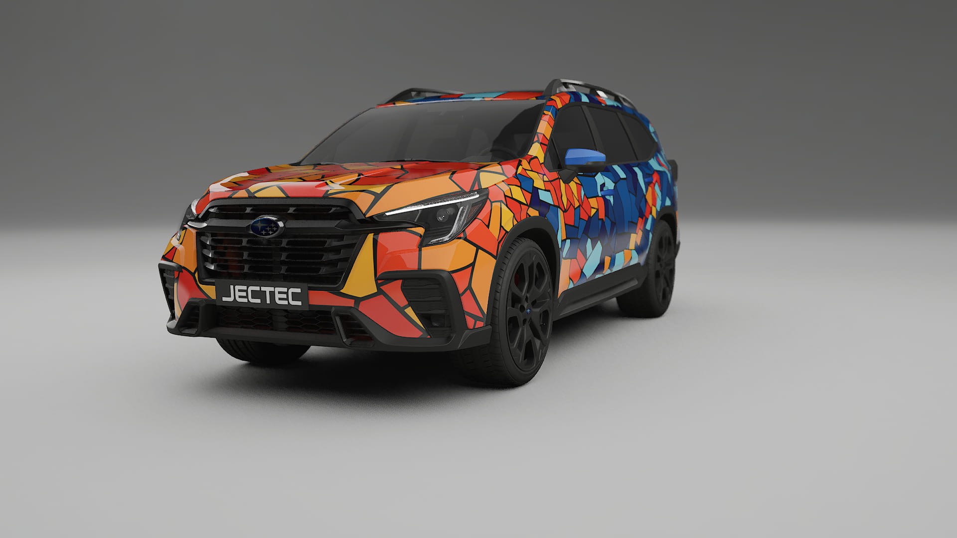 Subaru Ascent BT facelift LCI BARCELONA – Kit Wrap PPF Personalizado em Filme de Poliuretano Imprimível