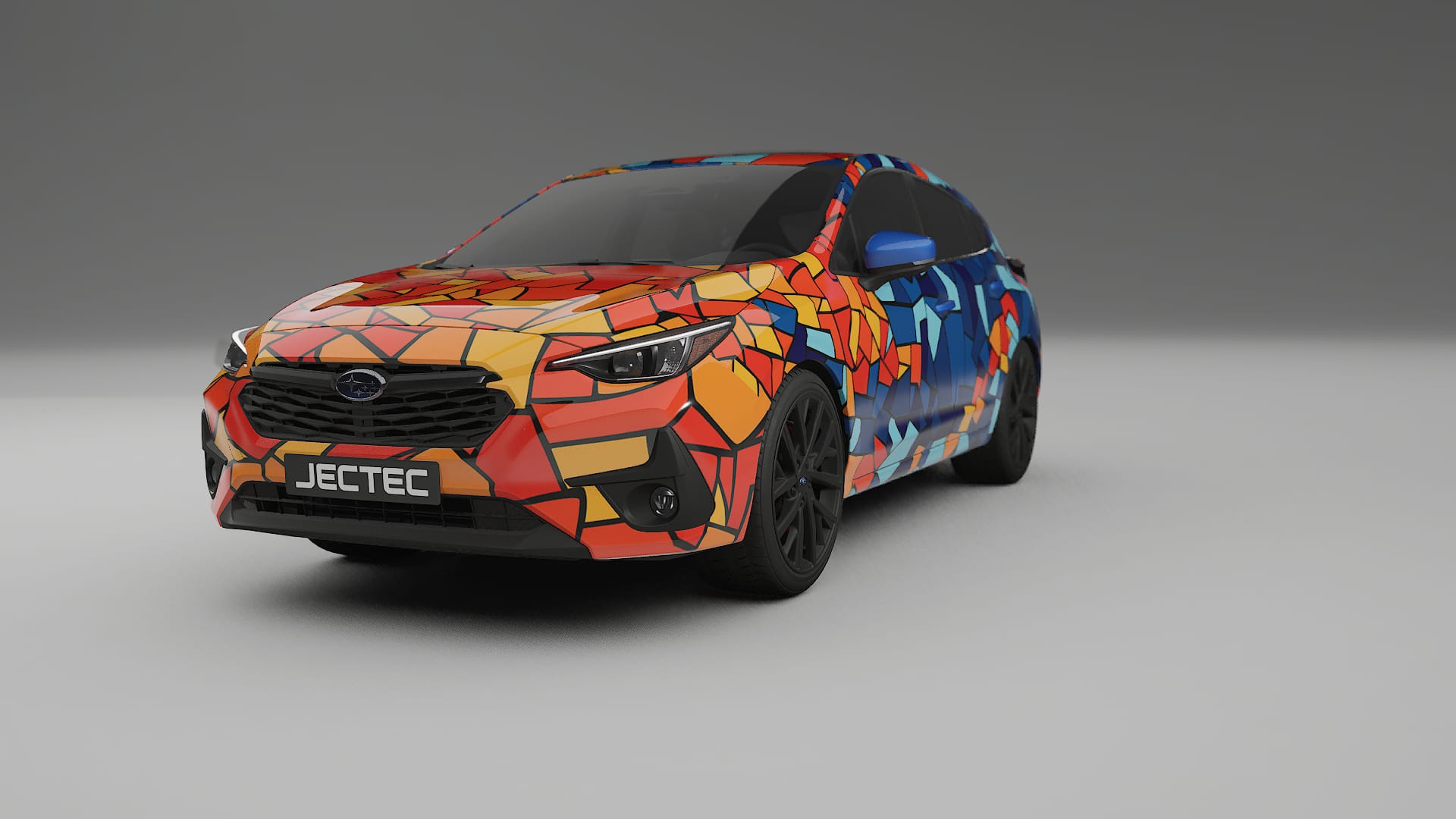 Subaru Impreza GU BARCELONA – Kit Wrap PPF Personalizado em Filme de Poliuretano Imprimível