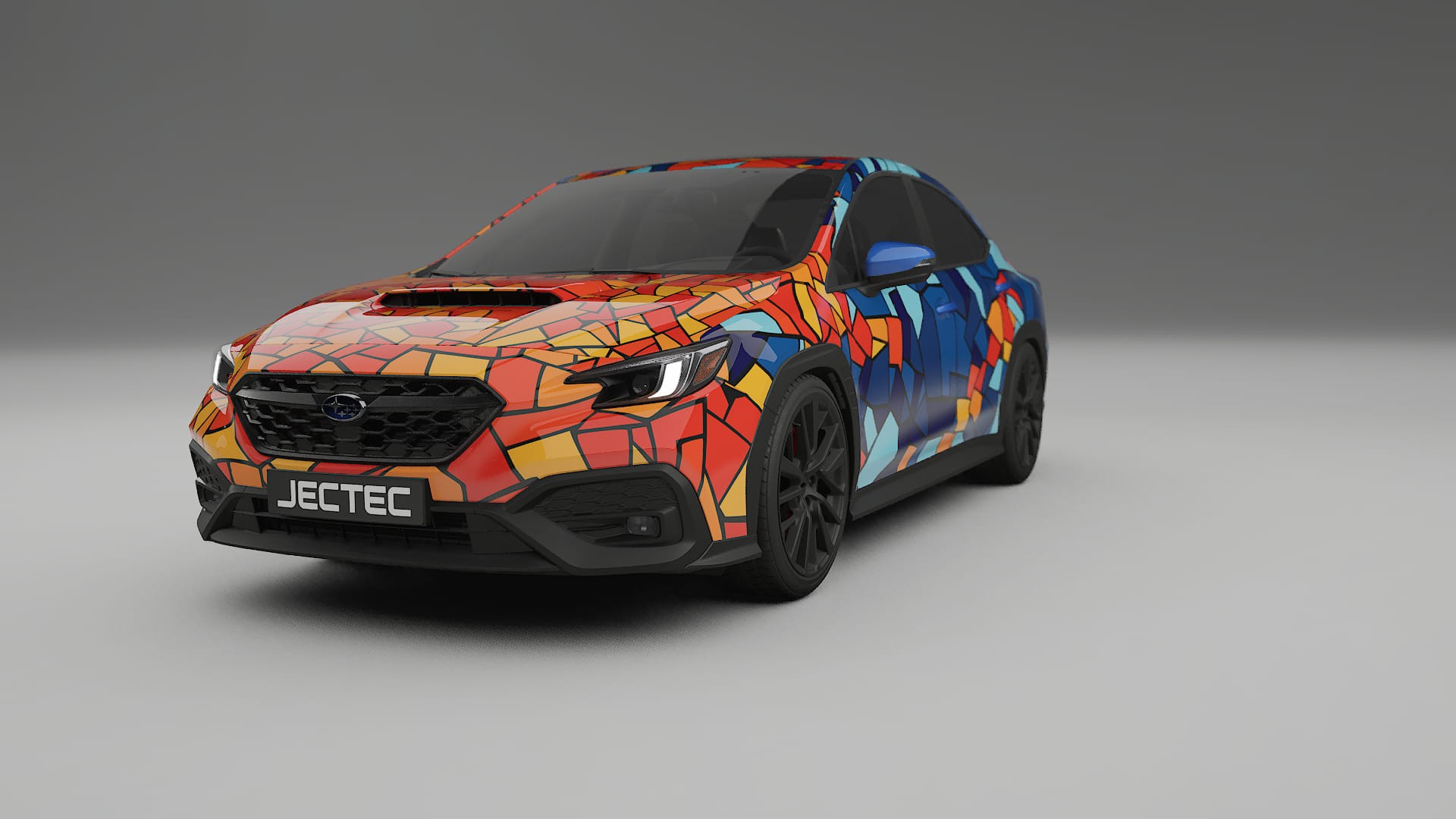 Subaru WRX VB BARCELONA – Kit Wrap PPF Personalizado em Filme de Poliuretano Imprimível