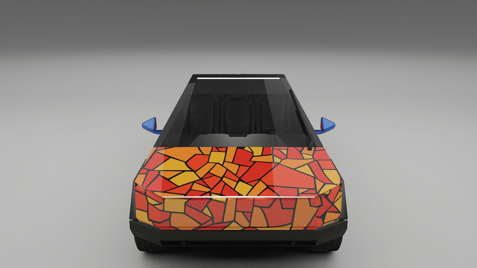 Tesla Cybertruck BARCELONA – Kit Wrap PPF Personalizado em Filme de Poliuretano Imprimível