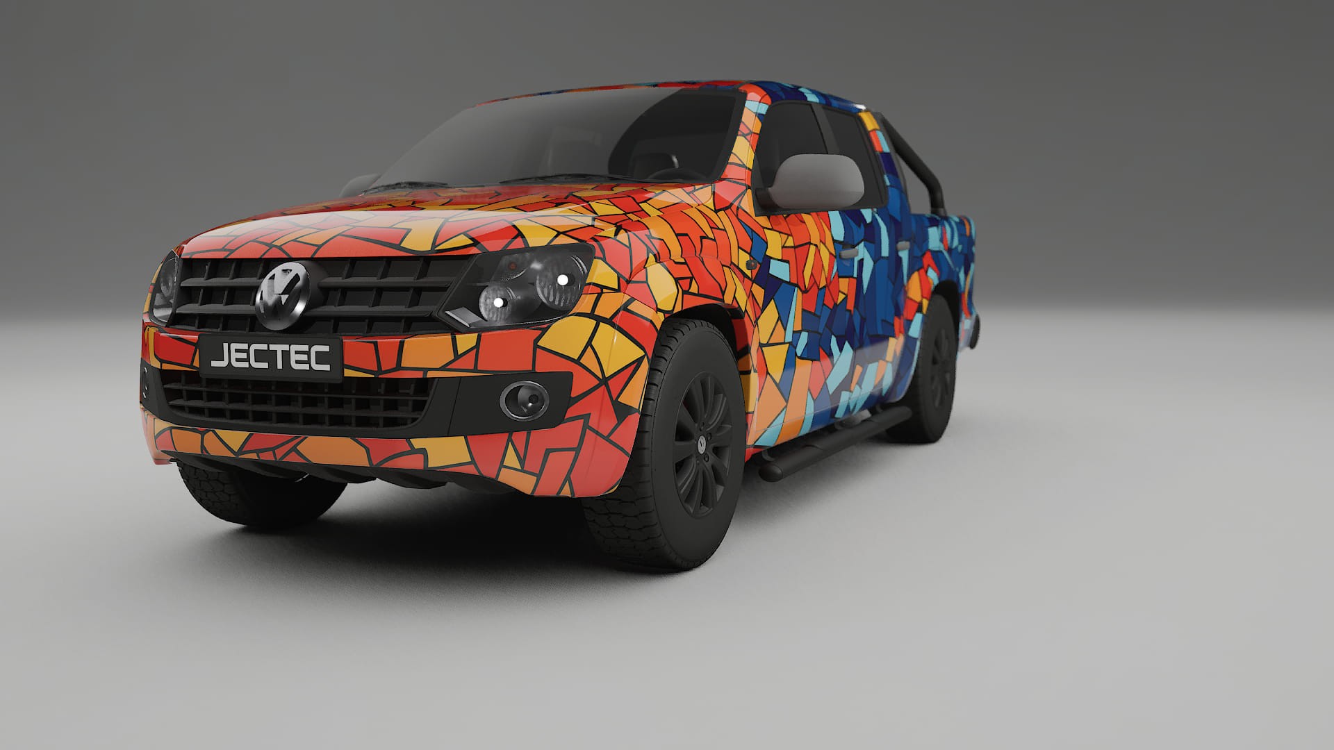 VW Amarok 2H BARCELONA – Kit Wrap PPF Personalizado em Filme de Poliuretano Imprimível