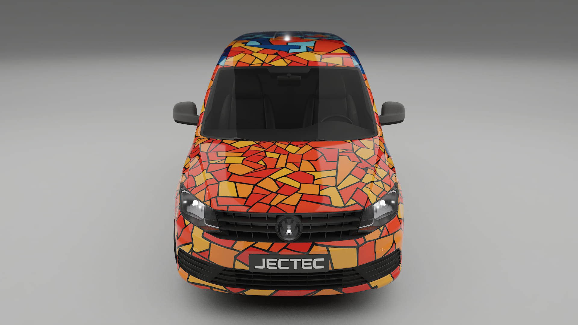 VW Caddy Maxi SB BARCELONA – Kit Wrap PPF Personalizado em Filme de Poliuretano Imprimível