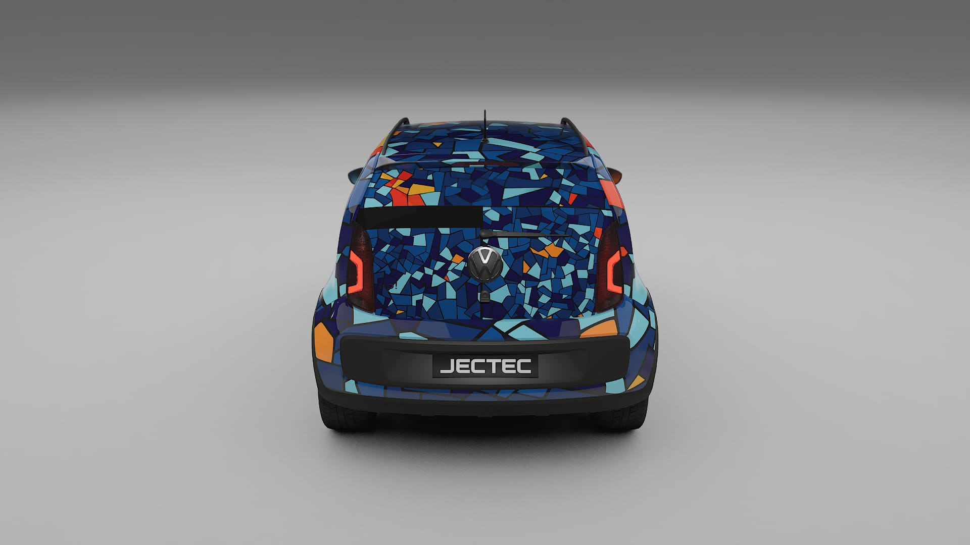 VW Cross Up BARCELONA – Kit Wrap PPF Personalizado em Filme de Poliuretano Imprimível