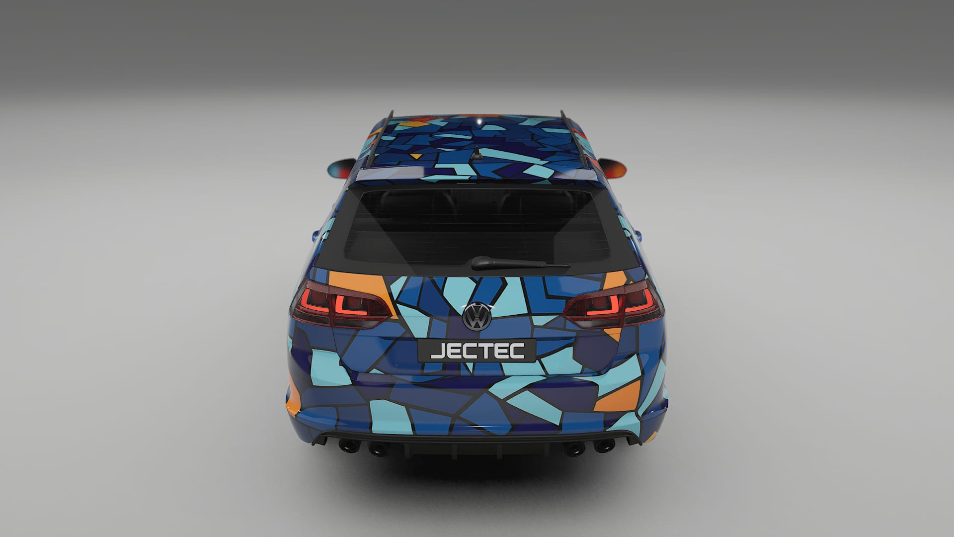 VW Golf Variant Mk7 BARCELONA – Kit Wrap PPF Personalizado em Filme de Poliuretano Imprimível
