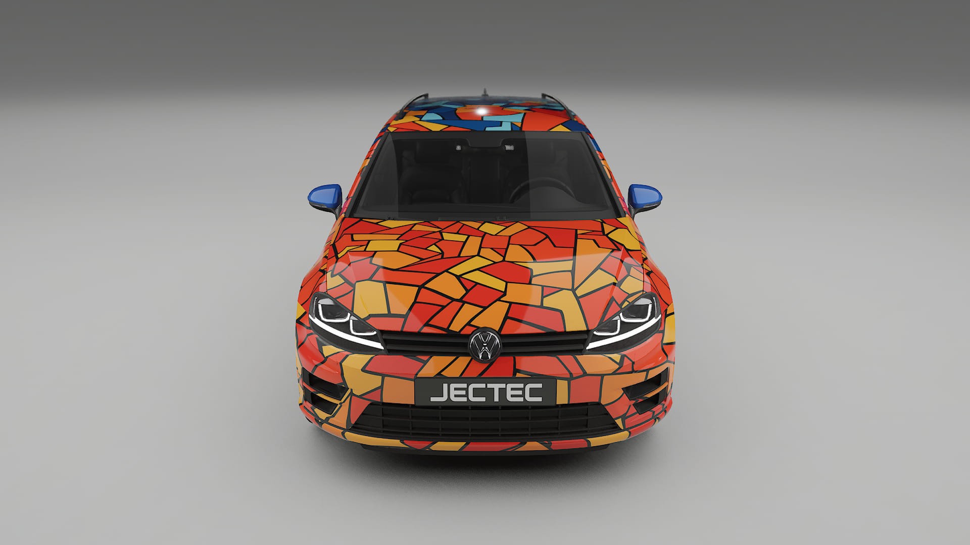 VW Golf Variant Mk7 BARCELONA – Kit Wrap PPF Personalizado em Filme de Poliuretano Imprimível