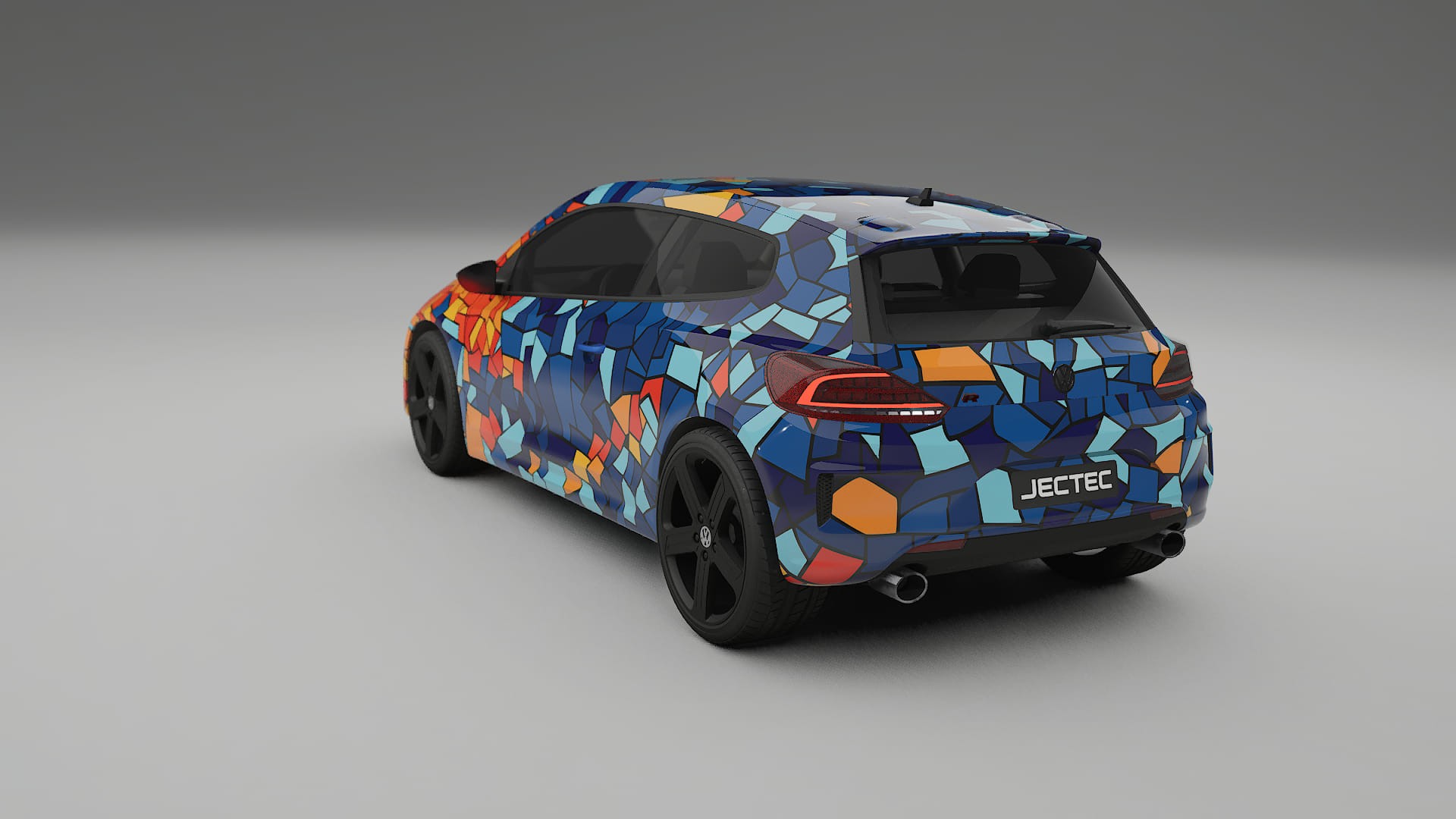 VW Scirocco R III BARCELONA – Kit Wrap PPF Personalizado em Filme de Poliuretano Imprimível