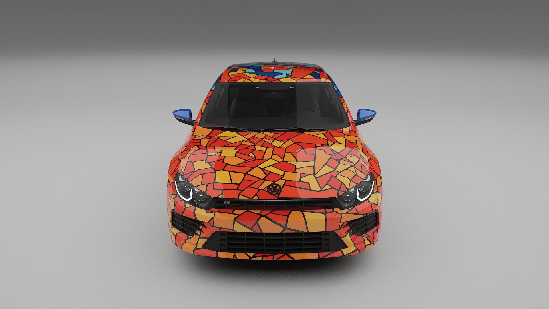 VW Scirocco R III BARCELONA – Kit Wrap PPF Personalizado em Filme de Poliuretano Imprimível
