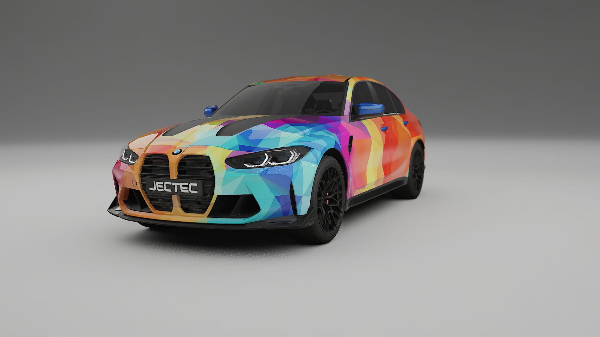 BMW M3 G80 Competition CS VECTOR VIBE – Kit Wrap PPF Personalizado em Filme de Poliuretano Imprimível