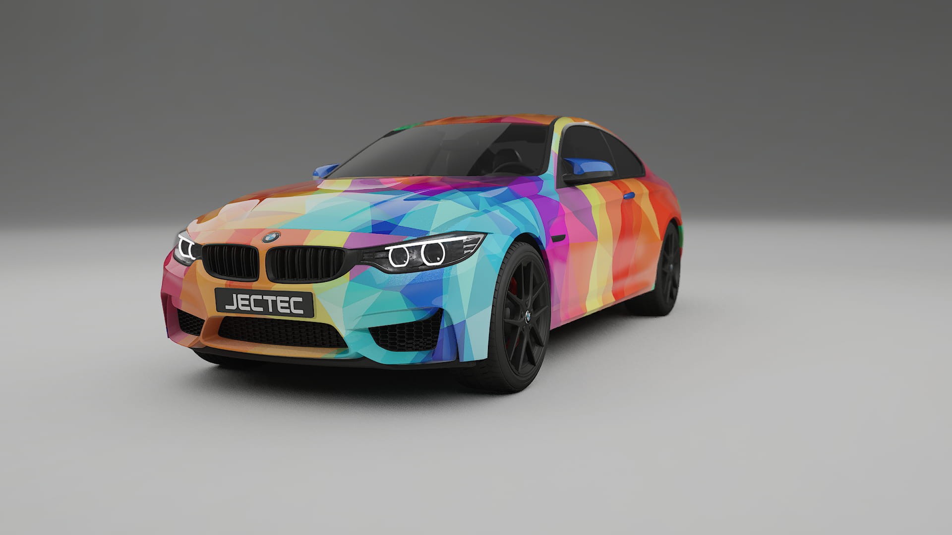 BMW M4 F82 VECTOR VIBE – Kit Wrap PPF Personalizado em Filme de Poliuretano Imprimível
