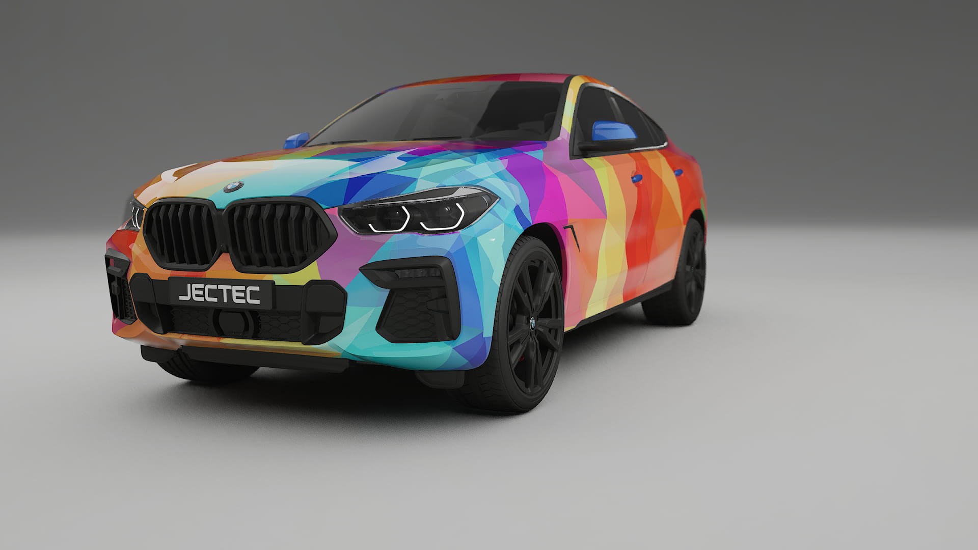 BMW X6 G06 F96 VECTOR VIBE – Kit Wrap PPF Personalizado em Filme de Poliuretano Imprimível