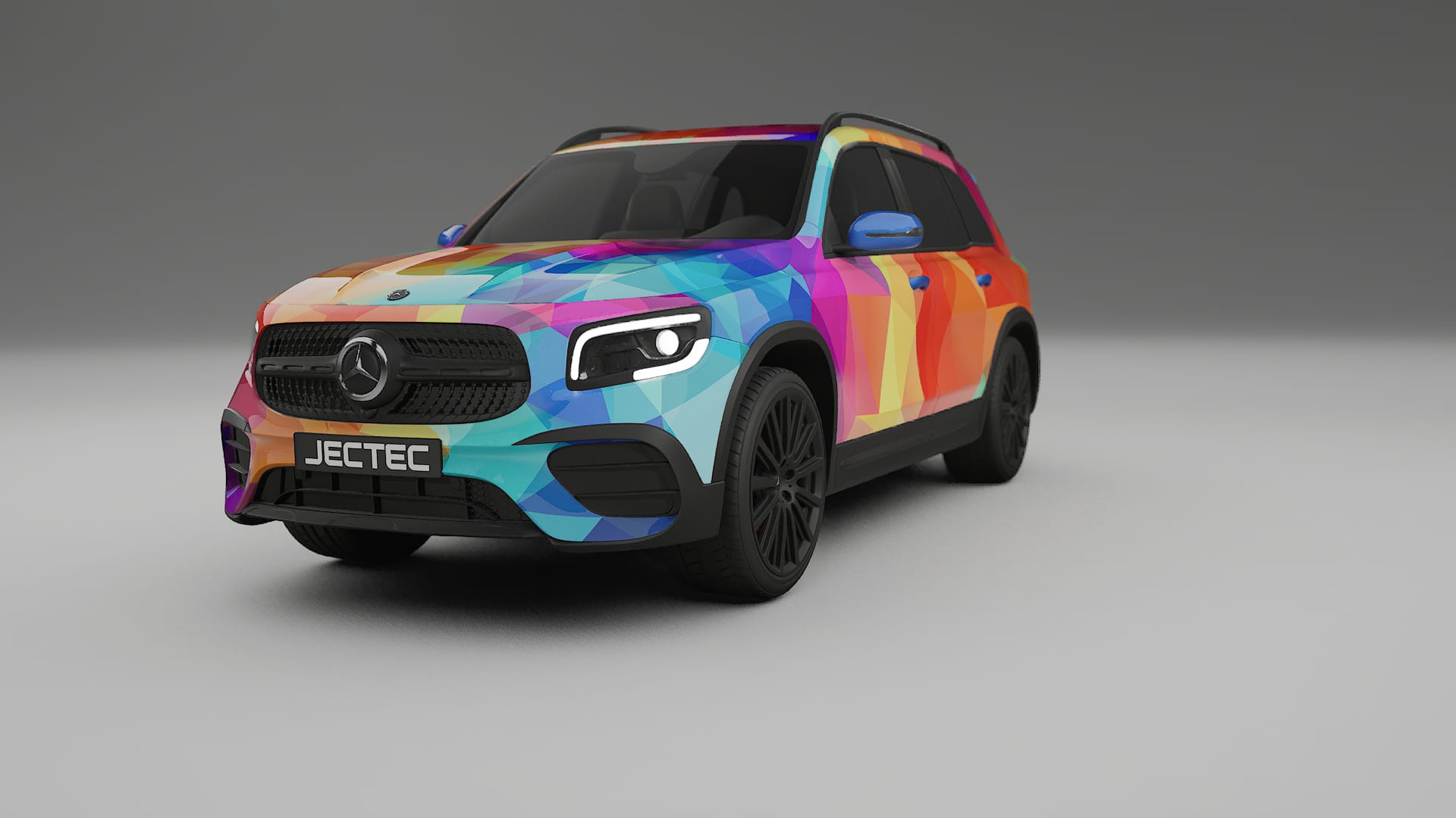 Mercedes AMG GLB VECTOR VIBE – Kit Wrap PPF Personalizado em Filme de Poliuretano Imprimível