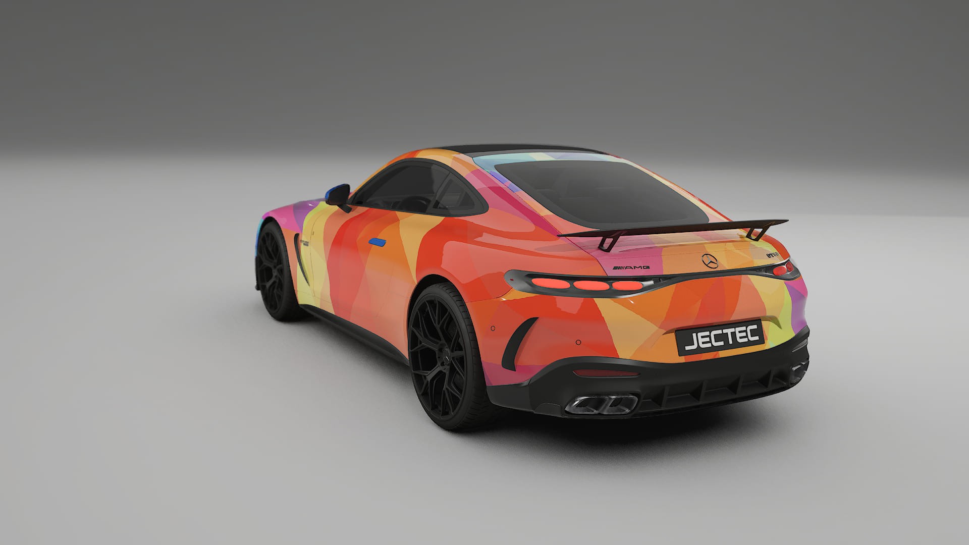 Mercedes AMG GT Coupe C192 VECTOR VIBE – Kit Wrap PPF Personalizado em Filme de Poliuretano Imprimível