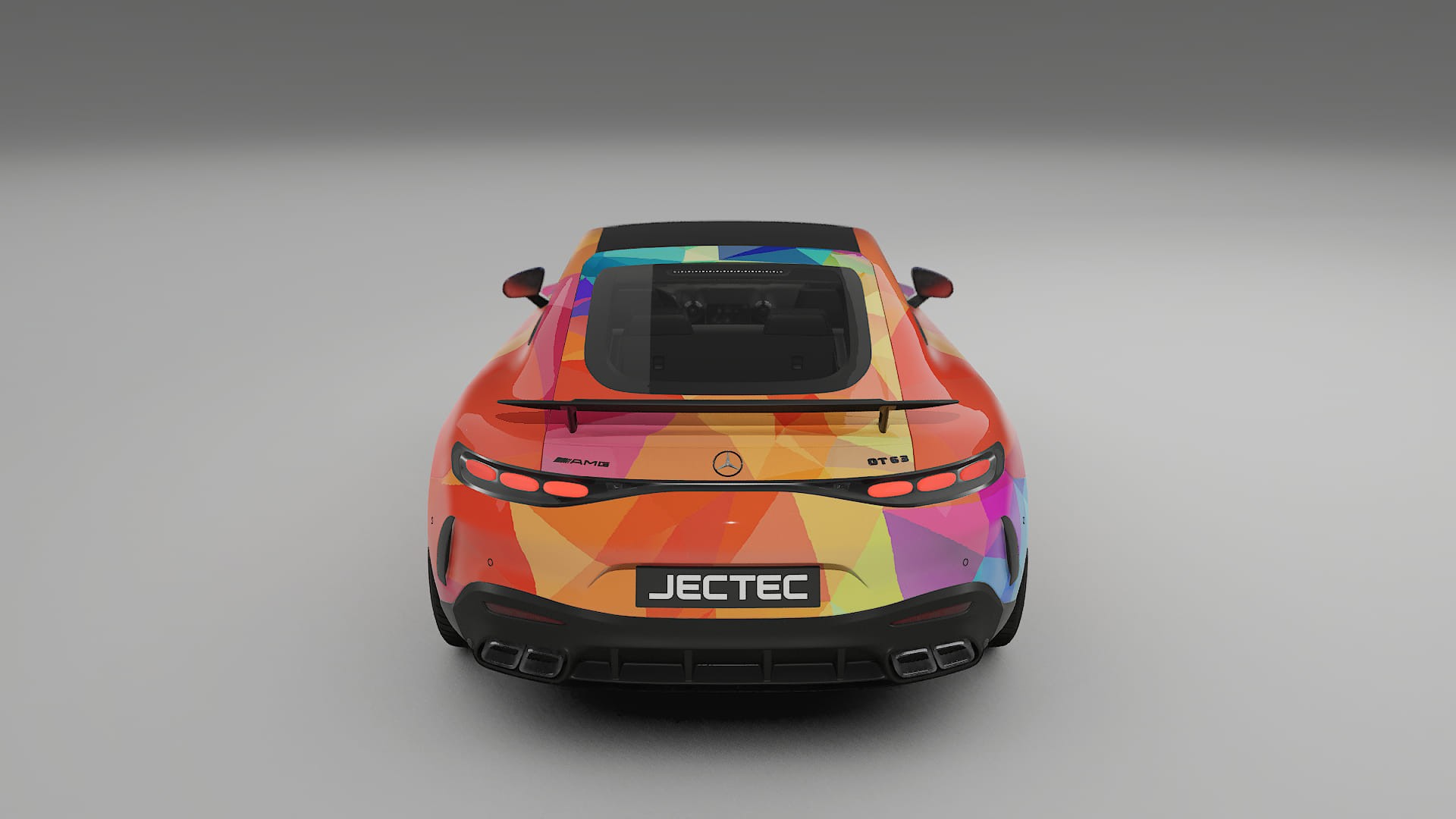 Mercedes AMG GT Coupe C192 VECTOR VIBE – Kit Wrap PPF Personalizado em Filme de Poliuretano Imprimível